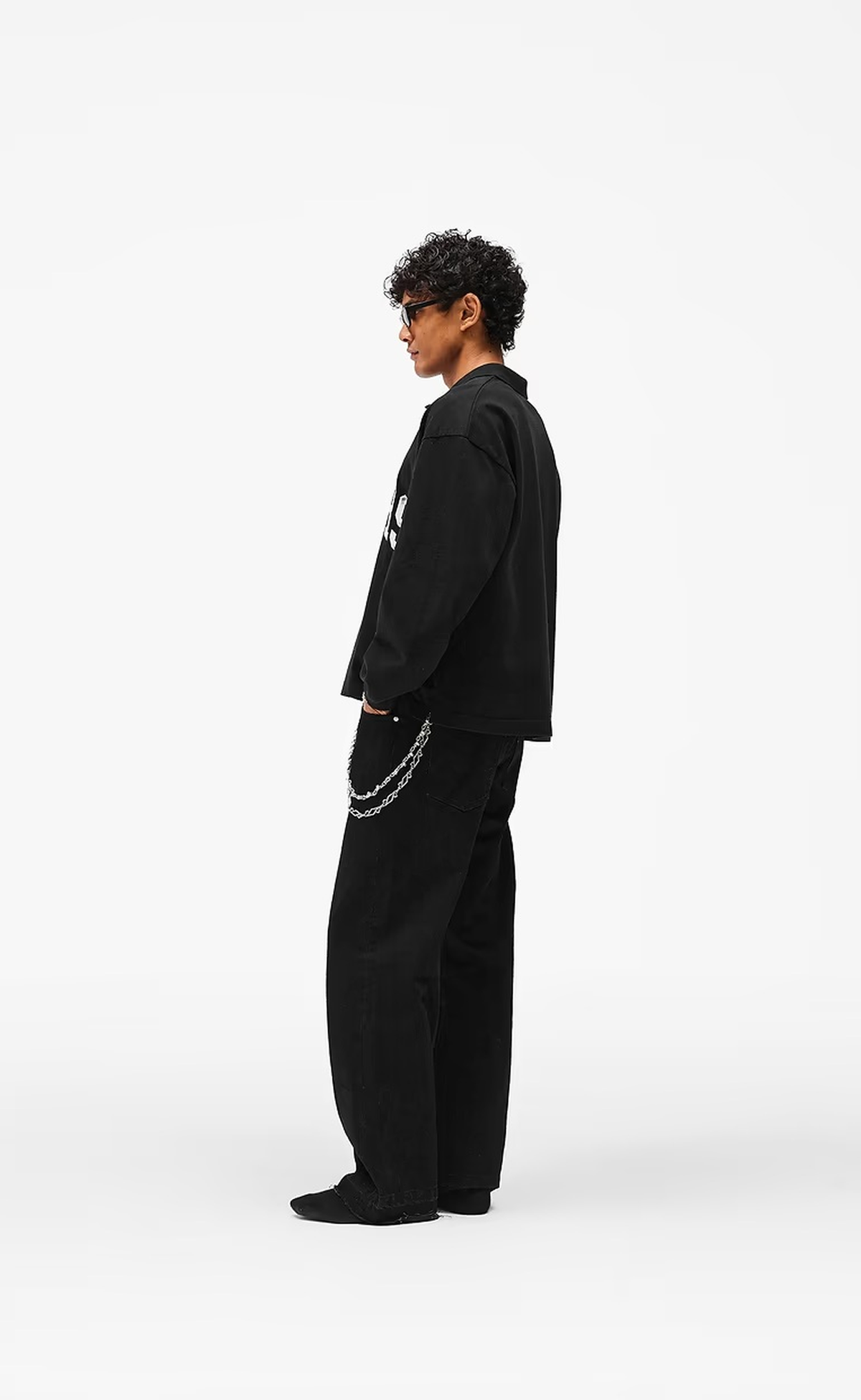 OWNERS RUGBY POLO JET BLACK LONGSLEEVE