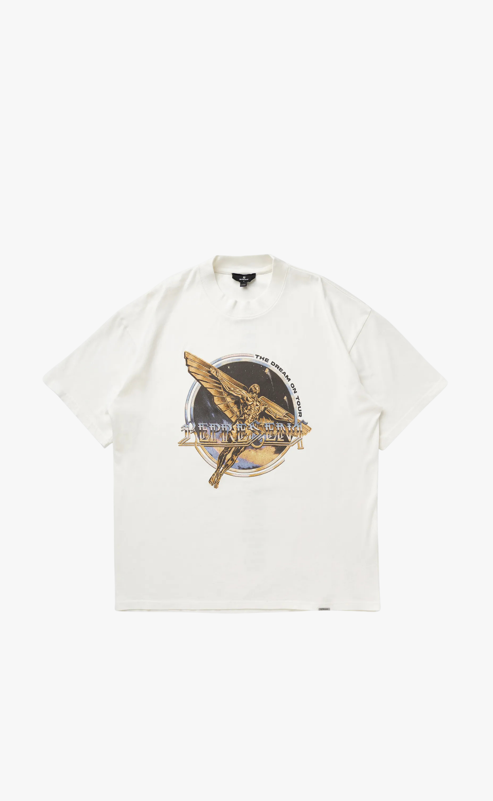 GOLDEN TOUR FLAT WHITE T-SHIRT