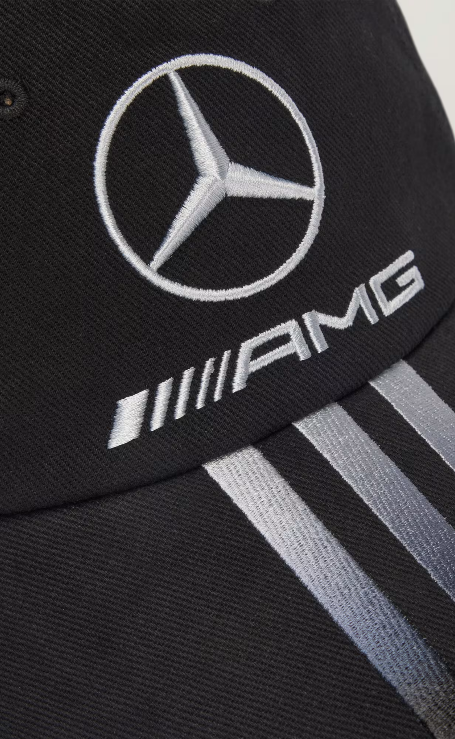 F1 MERCEDES DAD BLACK HAT