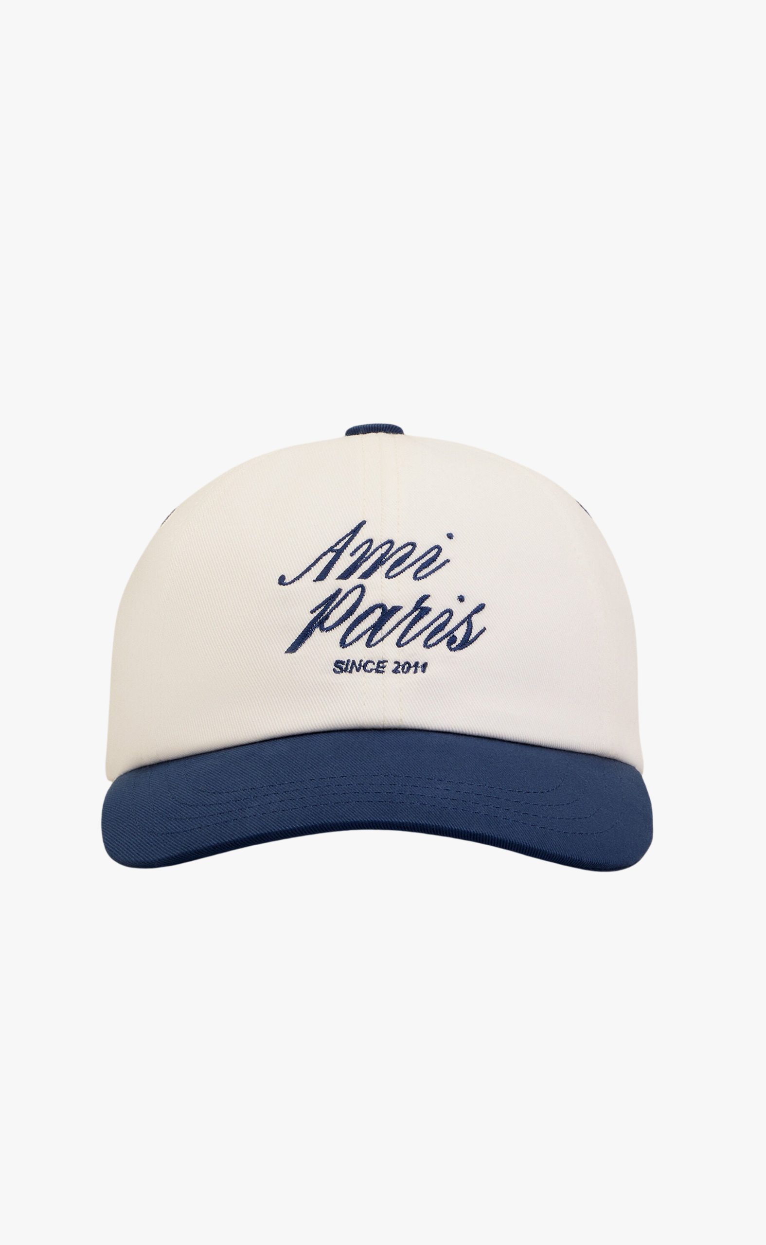 BICOLOR AMI PARIS WHITE INK HAT