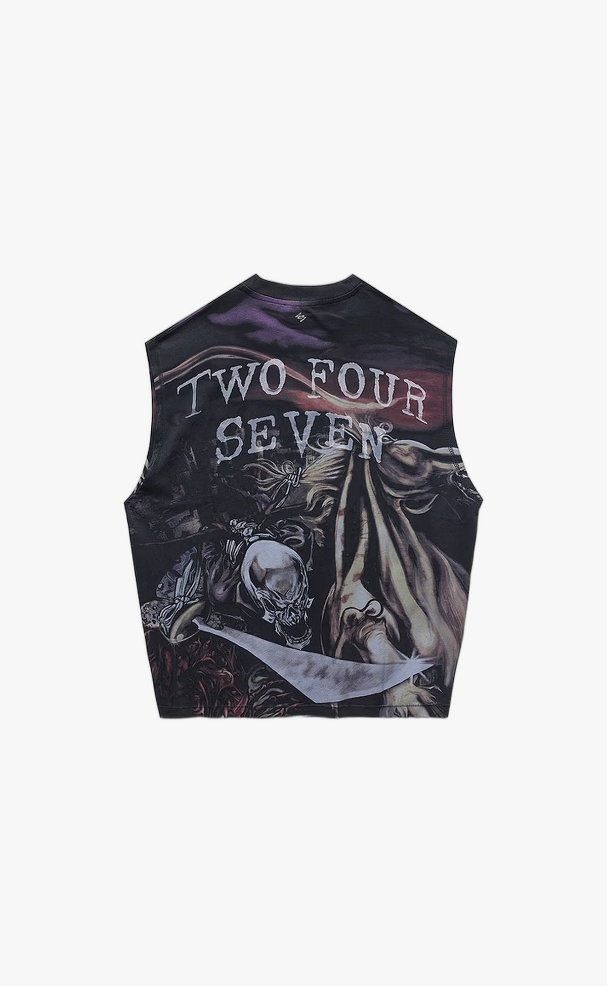 247 AVENGED SEVENFOLD CITY OF EVIL AGED BLACK TANK TOP
