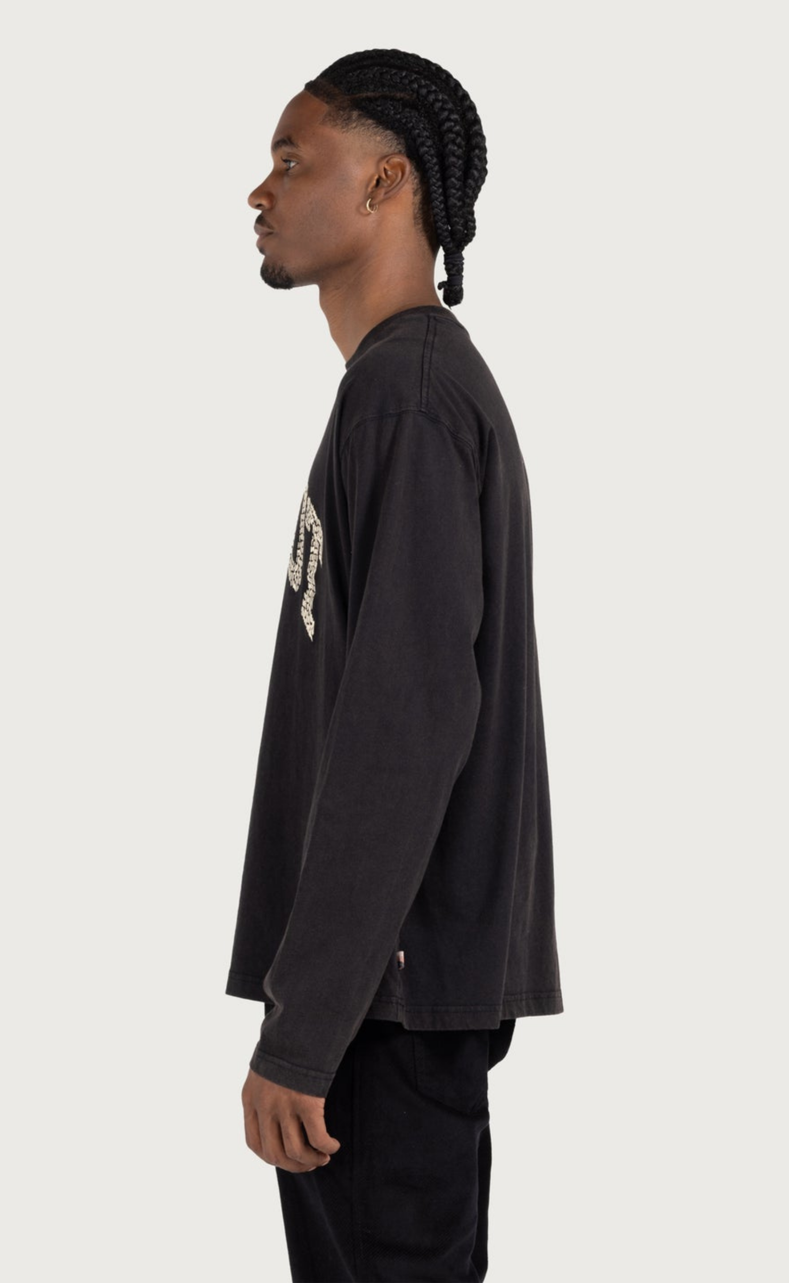 WHY NOT BLACK LONGSLEEVE