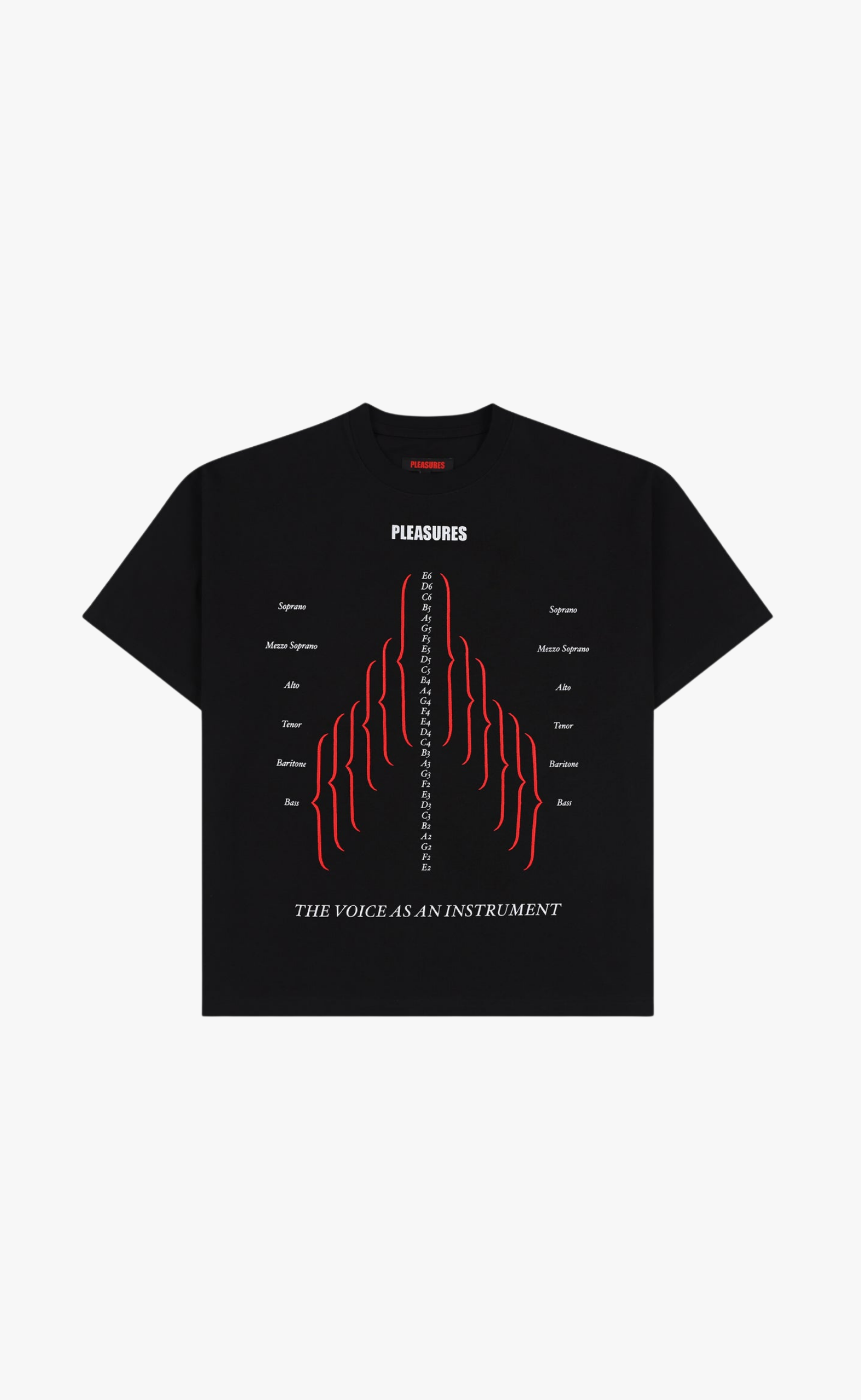 CHOIR HEAVYWEIGHT BLACK T-SHIRT