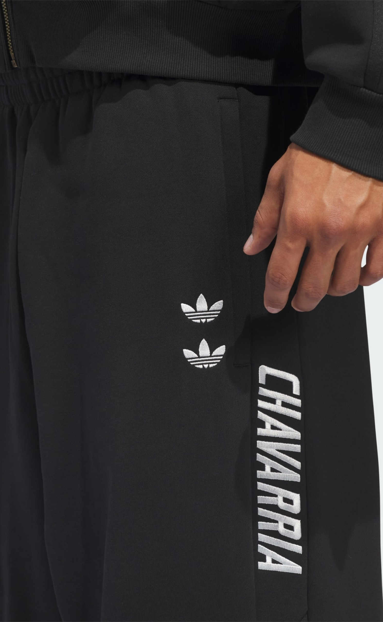 WC HEAVYWEIGHT BLACK SWEATPANTS