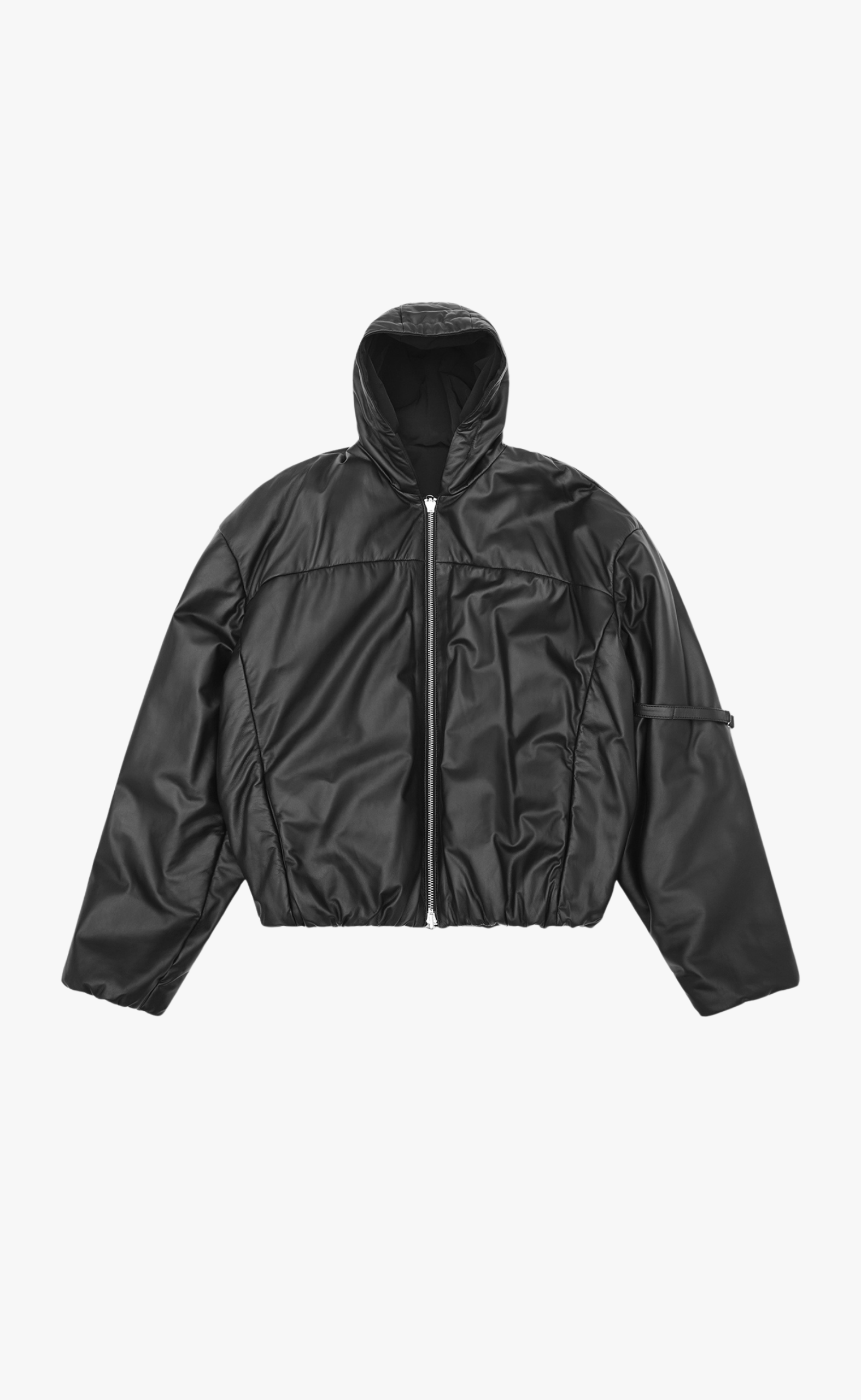 PARALLAX LEATHER BLACK JACKET