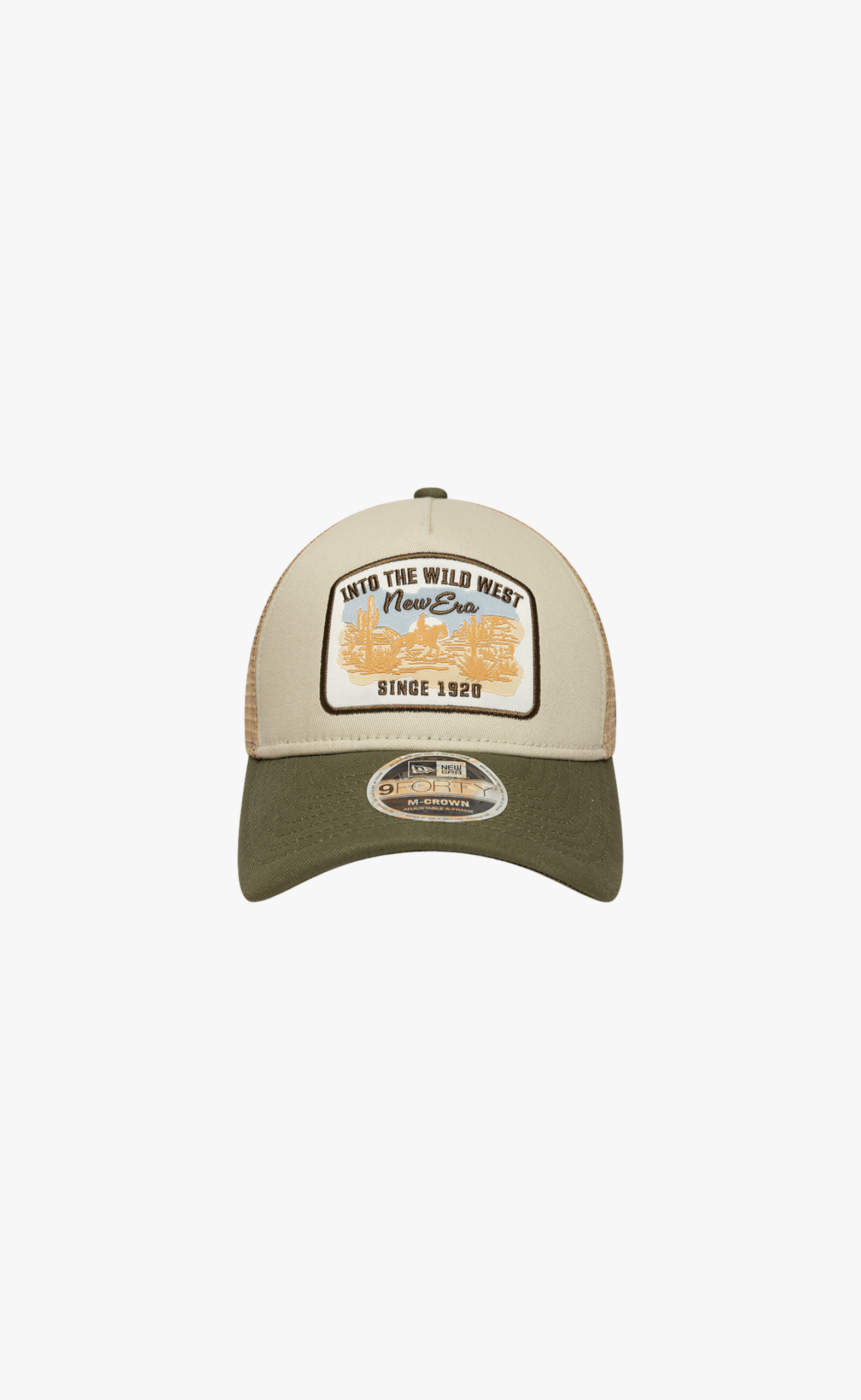 NEW ERA 9FORTY AF TRUCKER STONE OLIVE HAT