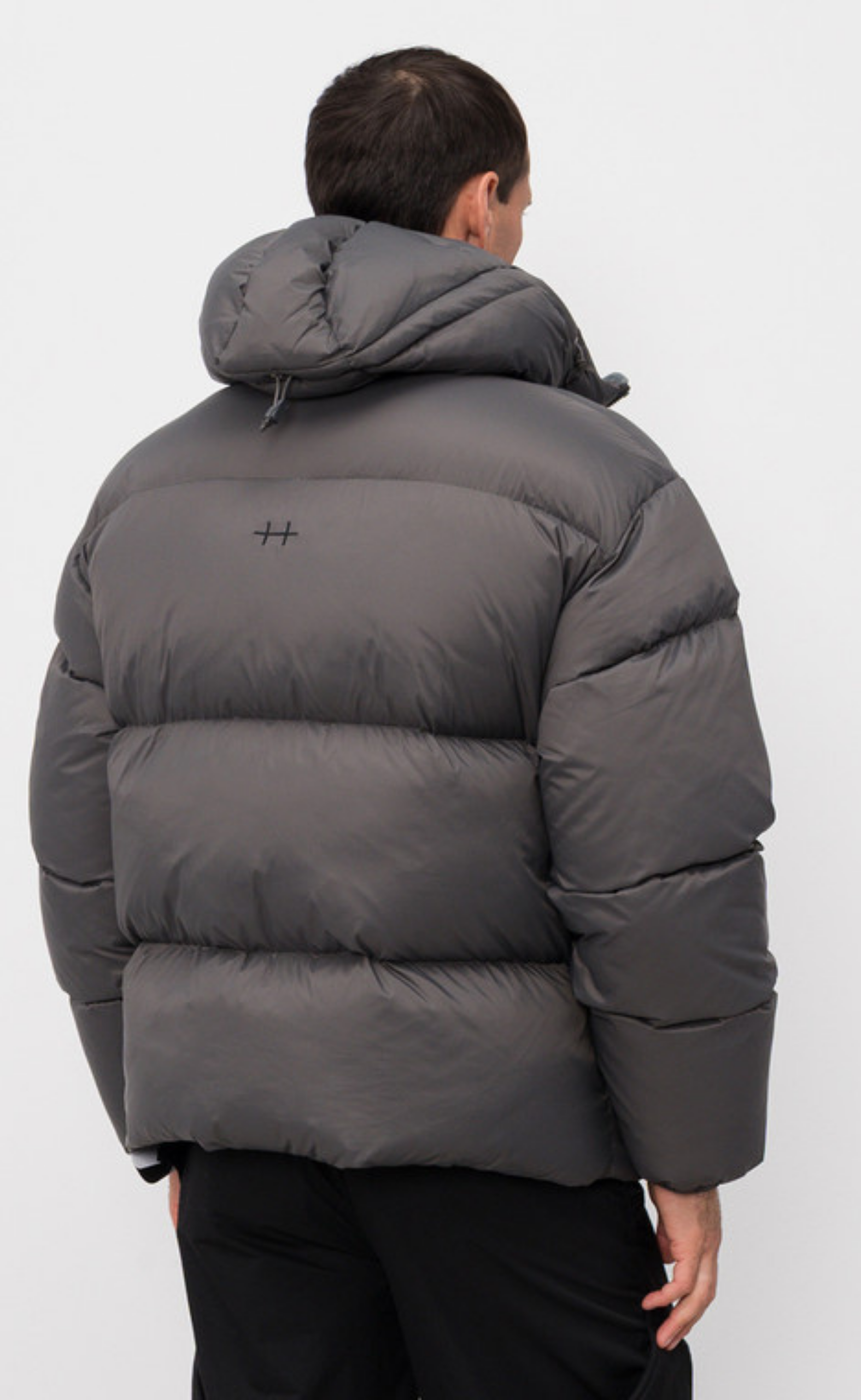 LUMEN DOWN PUFFER DARK GREY JACKET