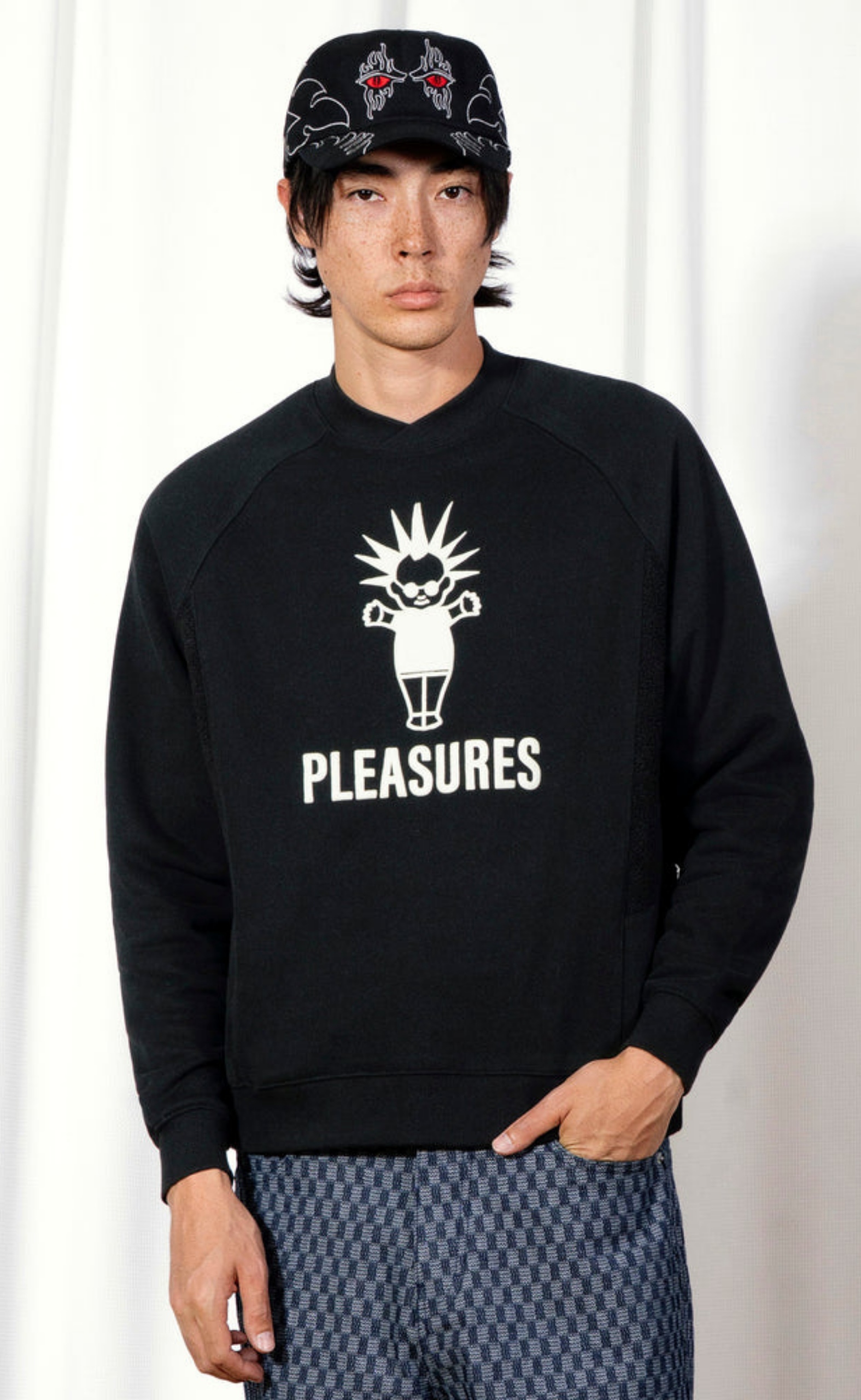 PUNK BABY BLACK CREWNECK