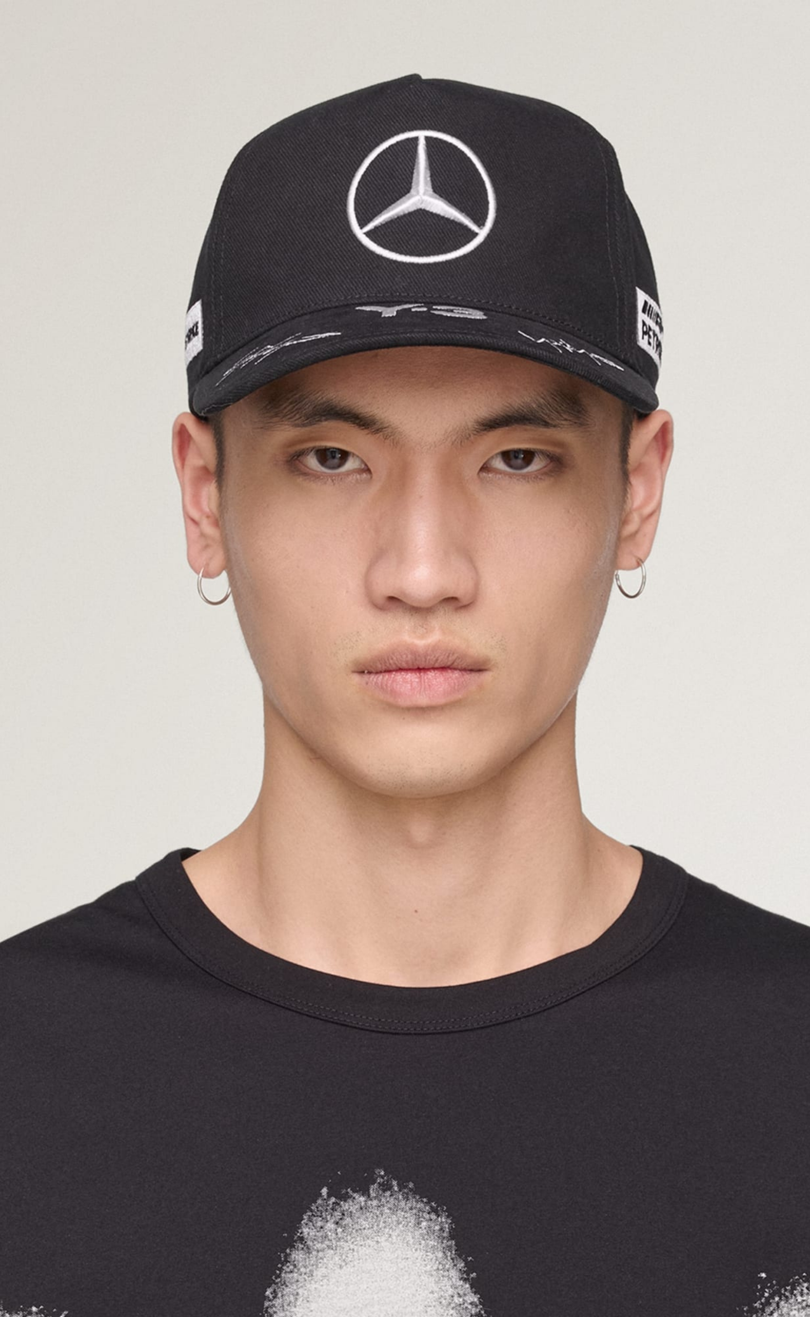 F1 MERCEDES PODIUM BLACK HAT