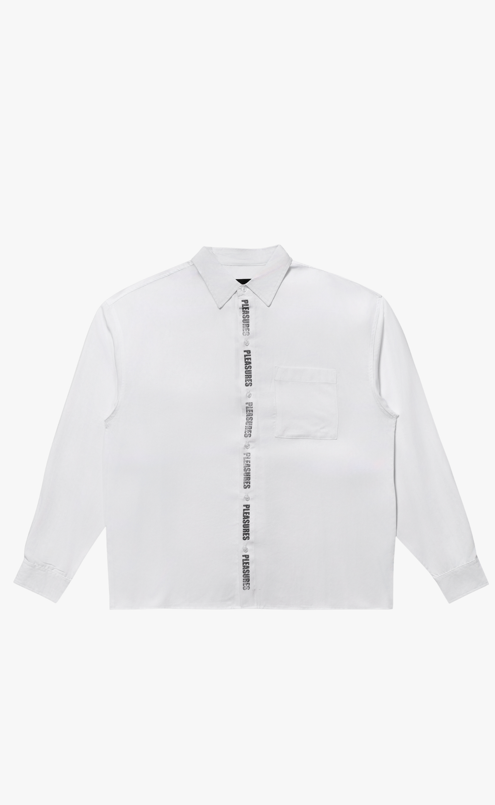 IMPACT BUTTON UP WHITE SHIRT