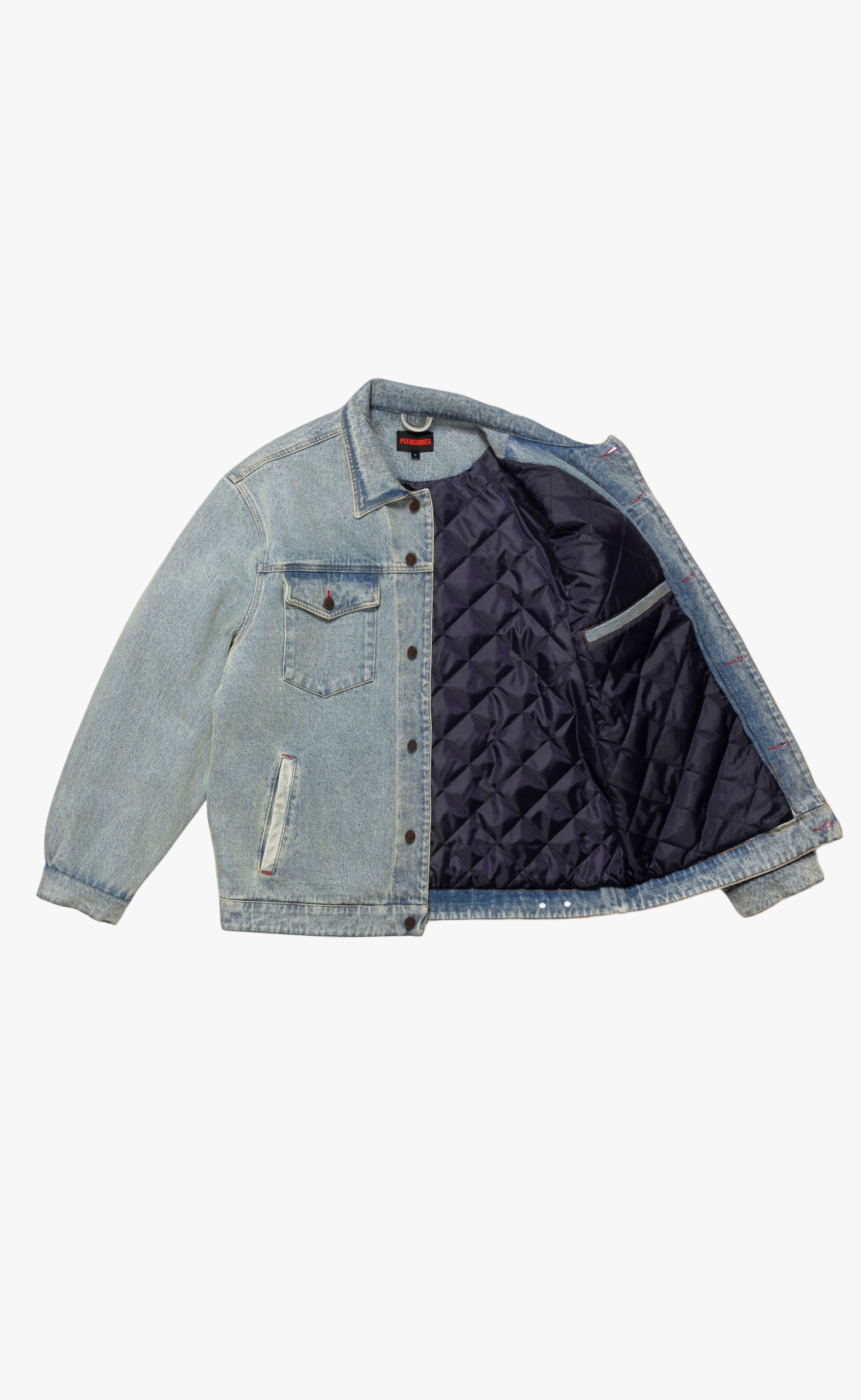 PARK INSULATED DENIM INDIGO JACKET