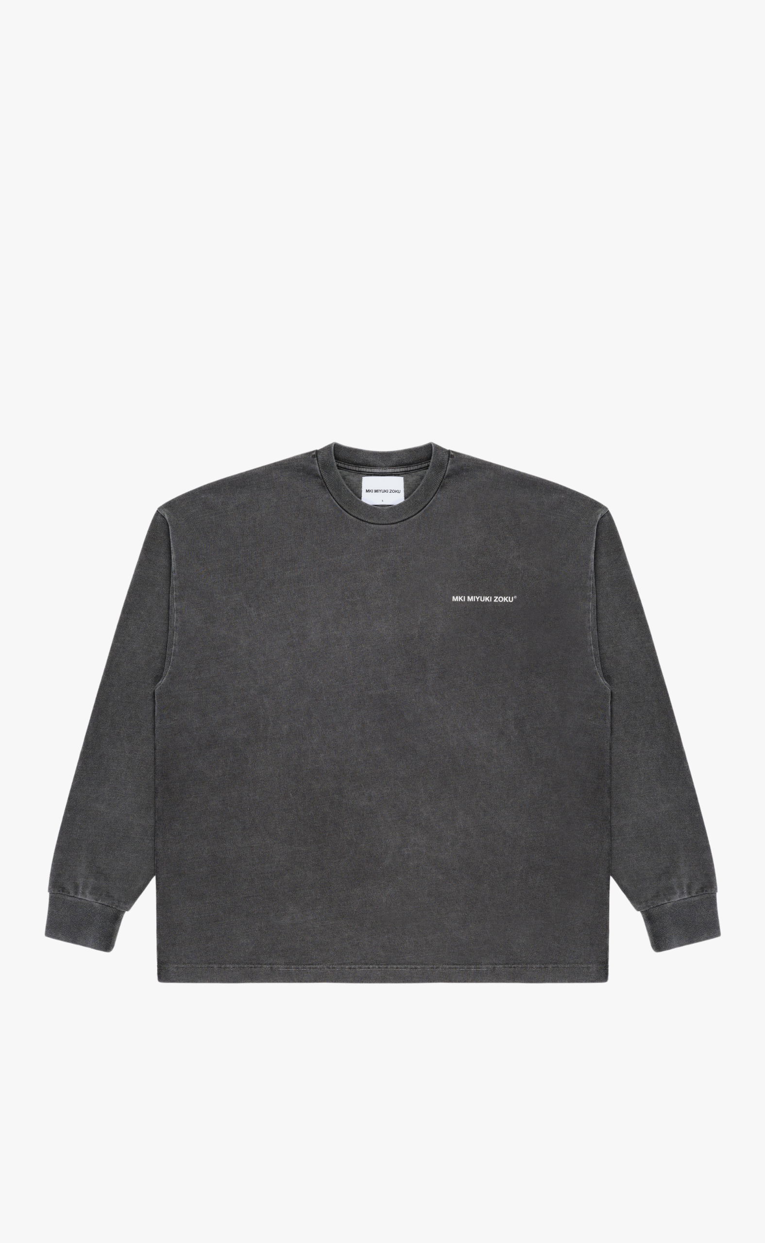UNIFORM PIGMENT BLACK LONGSLEEVE