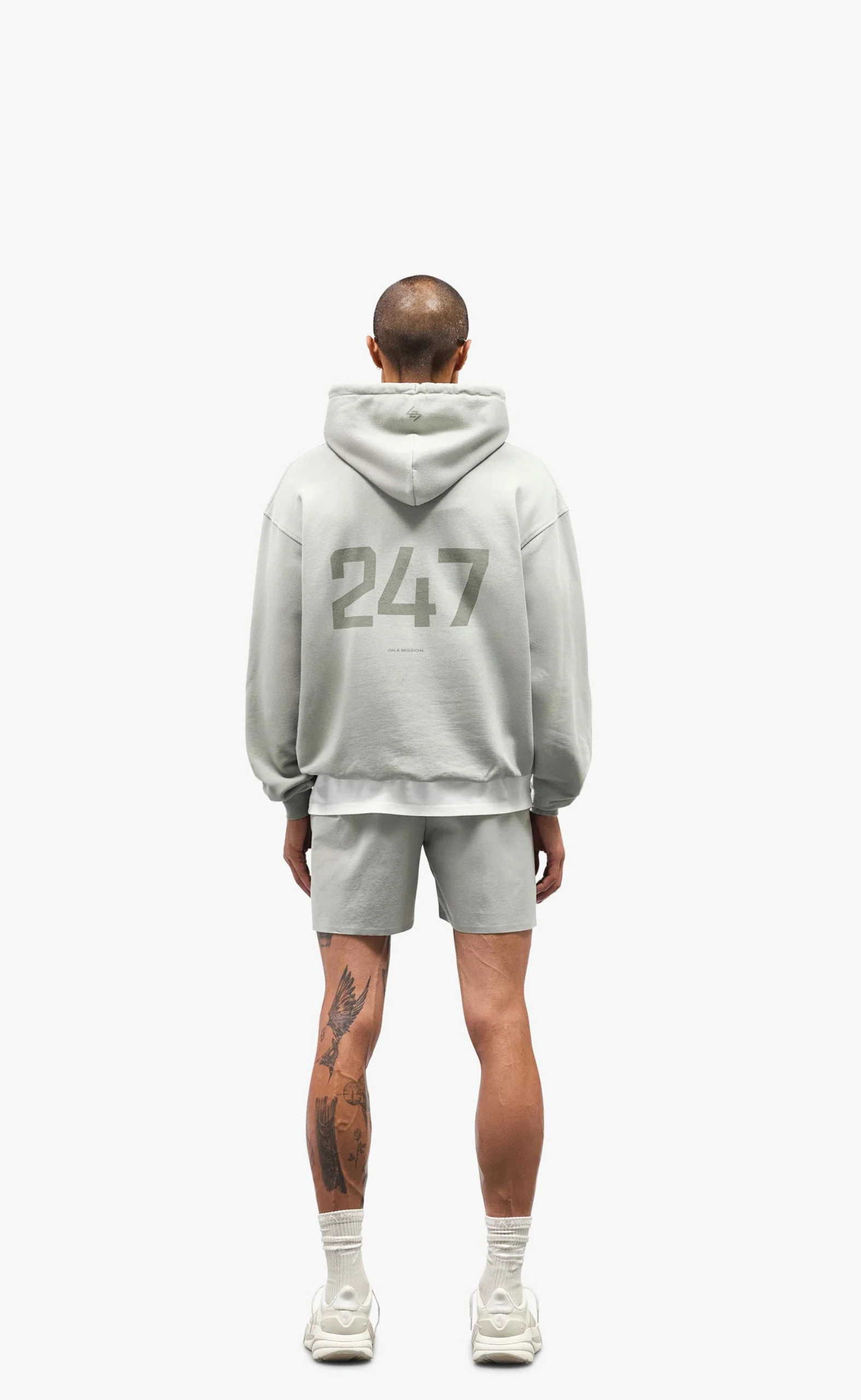 247 OVERSIZED SAGE HOODIE