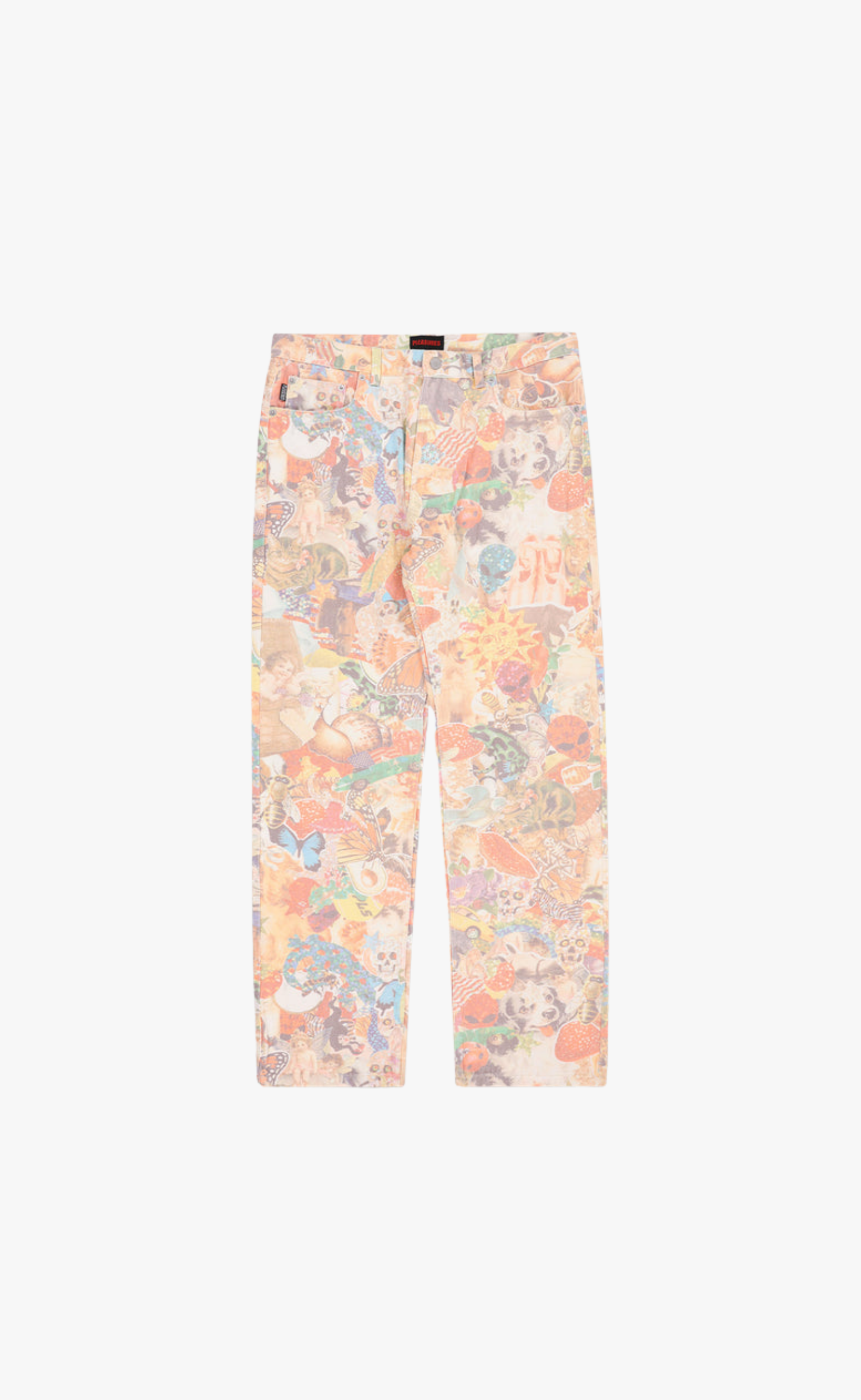 STICKERS STRAIGHT LEG MULTI JEANS