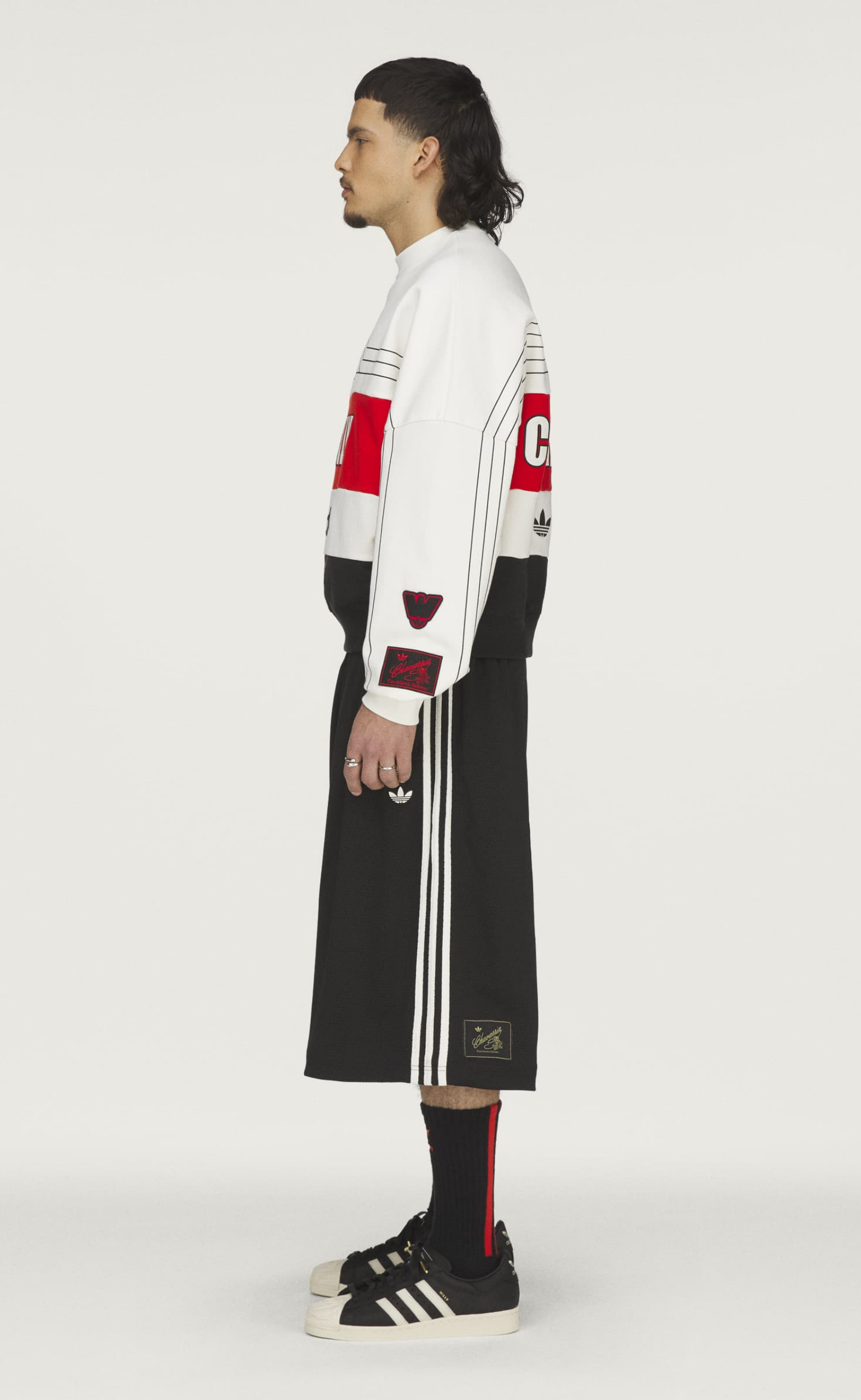 WC NY WHITE CREWNECK