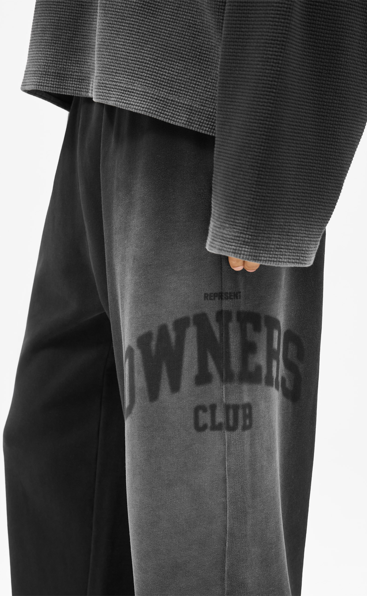 OWNERS VINTAGE BLACK SWEATPANTS