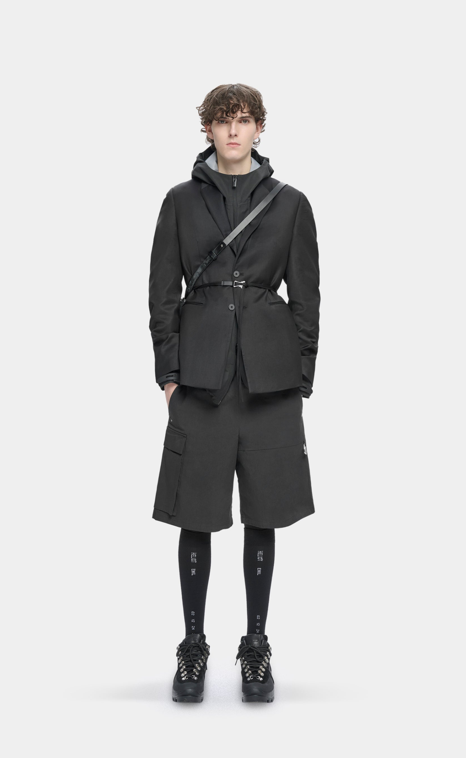 PULSAR CARGO BLACK SHORTS