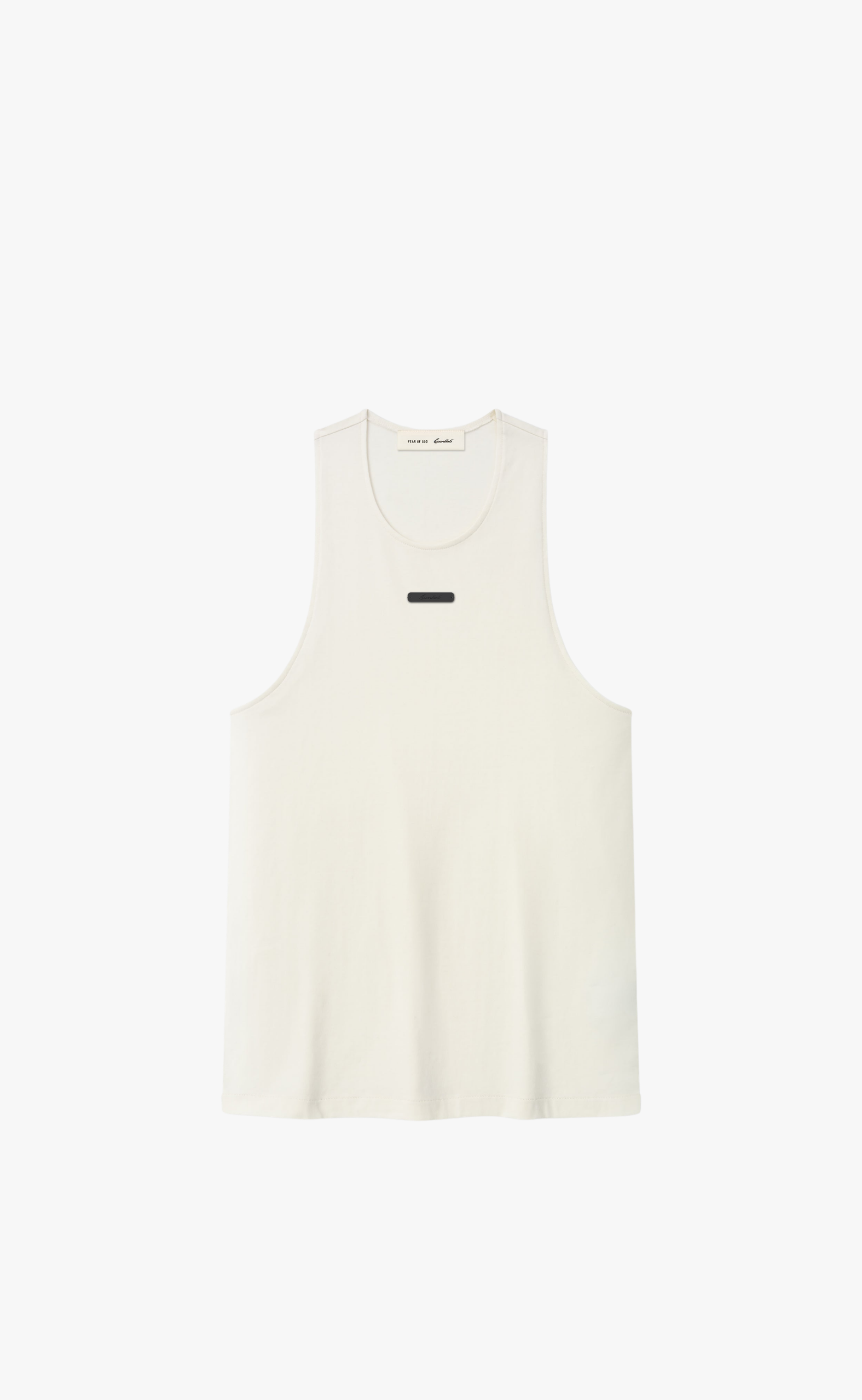 ESSENTIAL IVORY TANK TOP