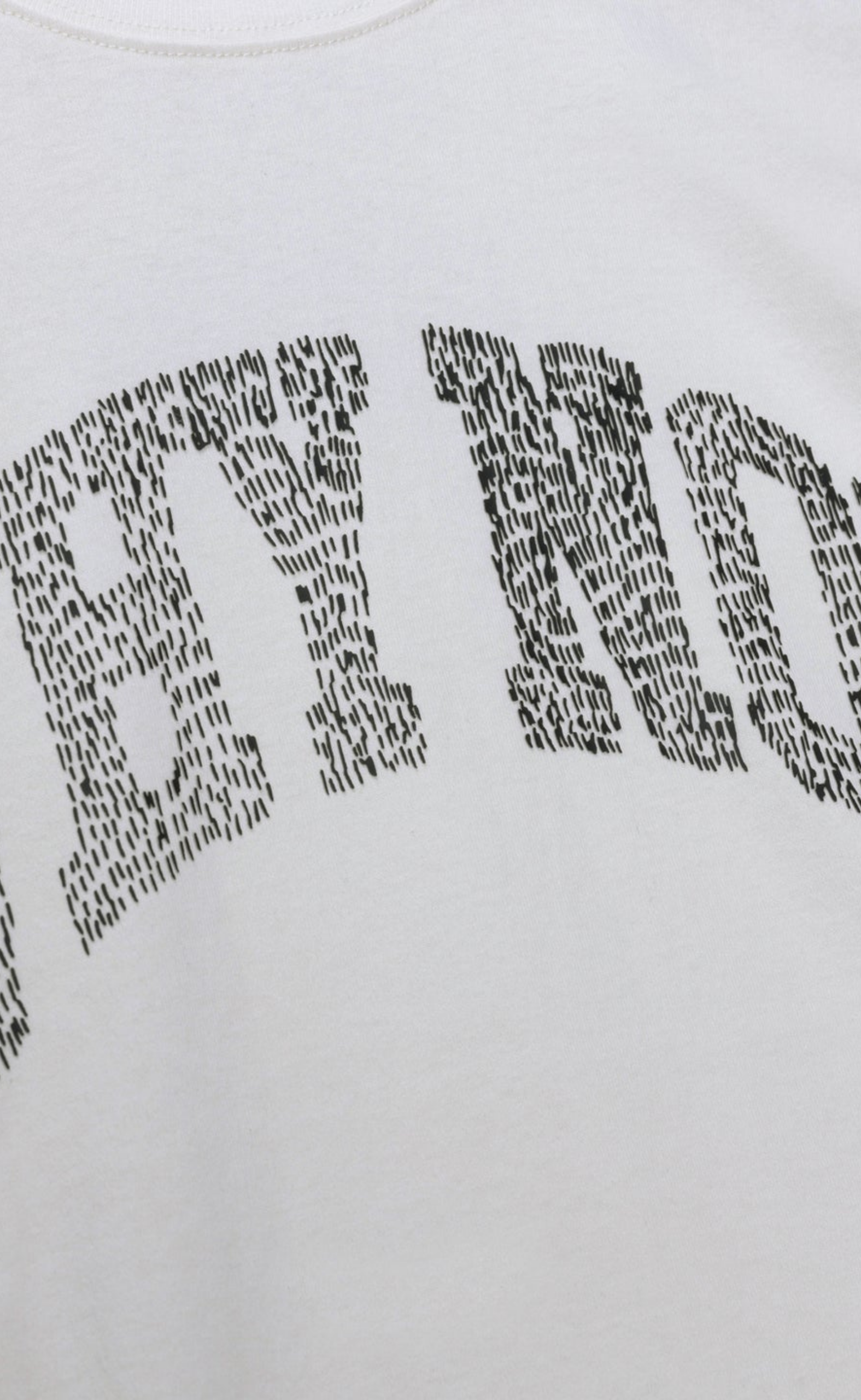 WHY NOT WHITE T-SHIRT