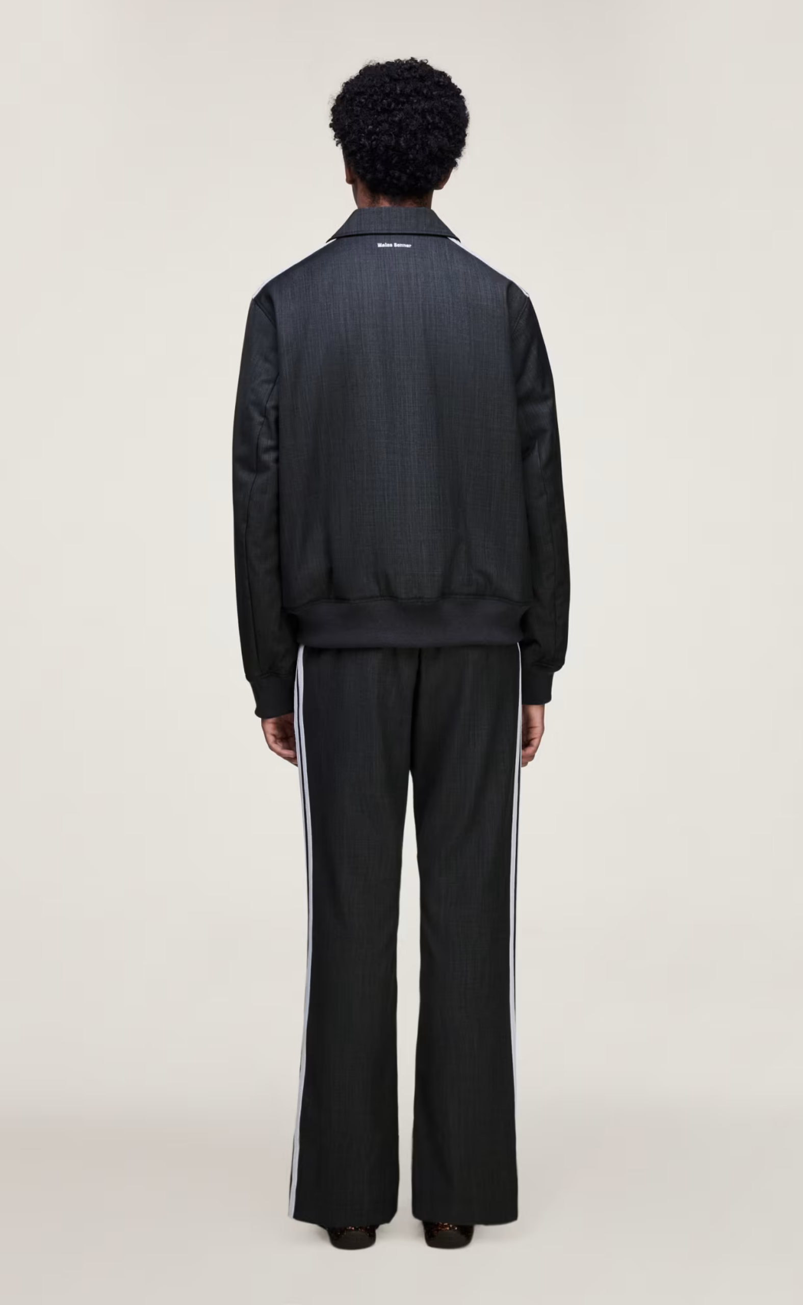 WB WOOL BLOUSON DARK GREY JACKET