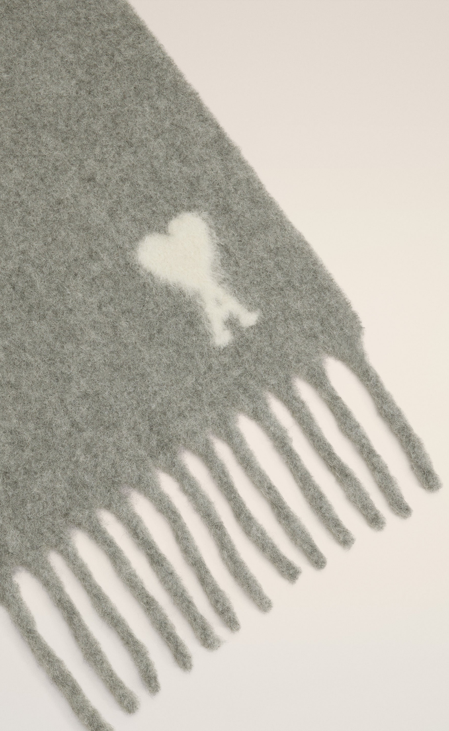 AMI DE COEUR ALPACA GREY SCARF