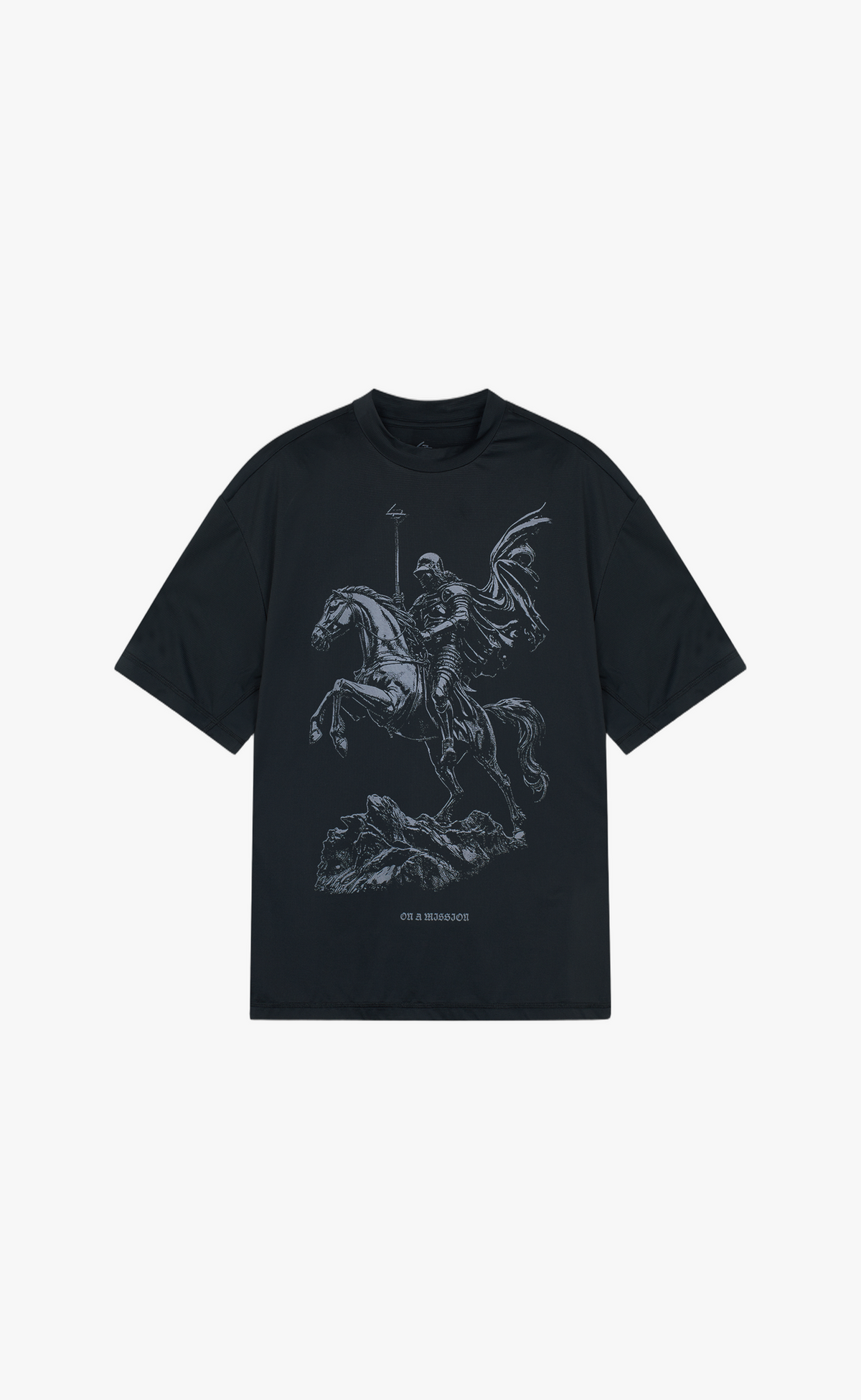 247 KNIGHT JET BLACK T-SHIRT