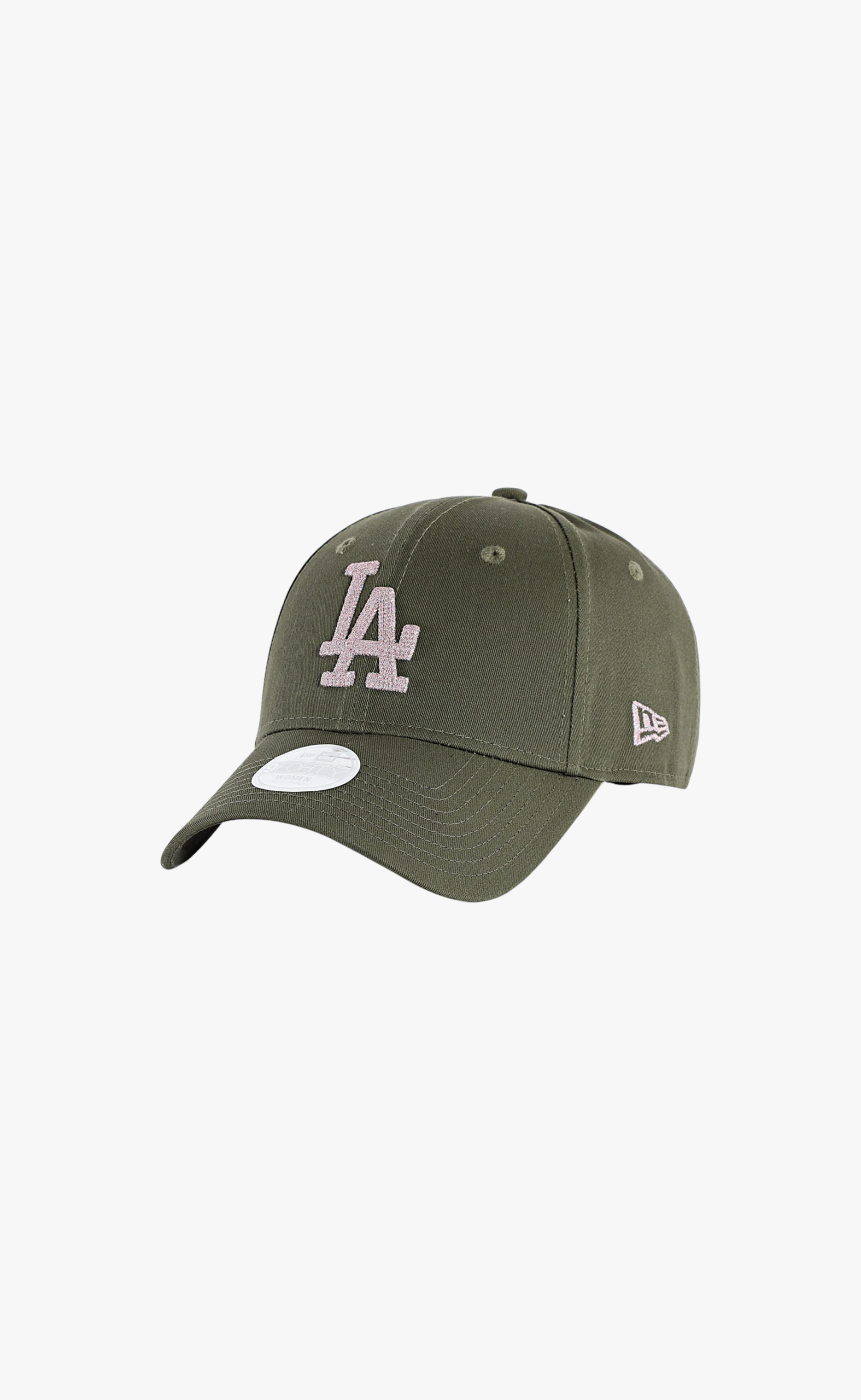 LOS ANGELES DODGERS WOMEN METALLIC CS 9FORTY GREEN HAT