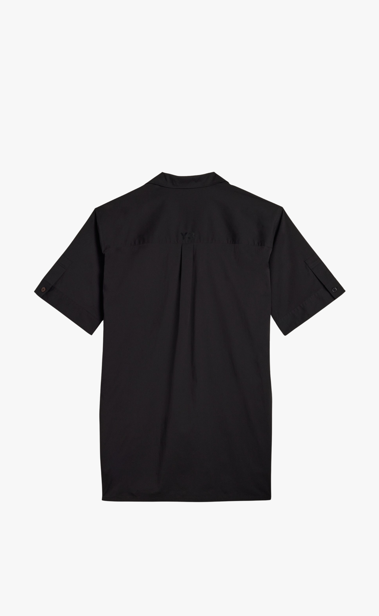 Y-3 UT SHORT SLEEVE BLACK SHIRT