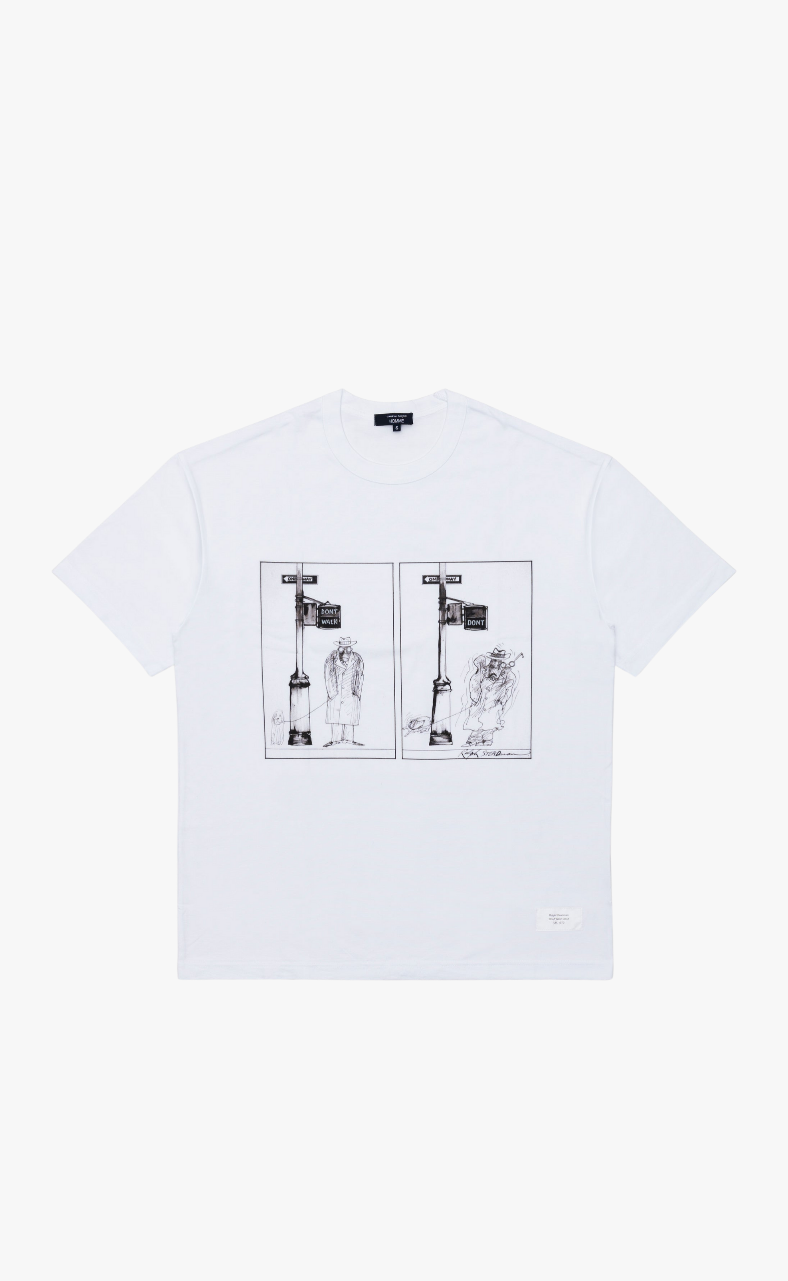 ARTWORK PRINT WHITE T-SHIRT