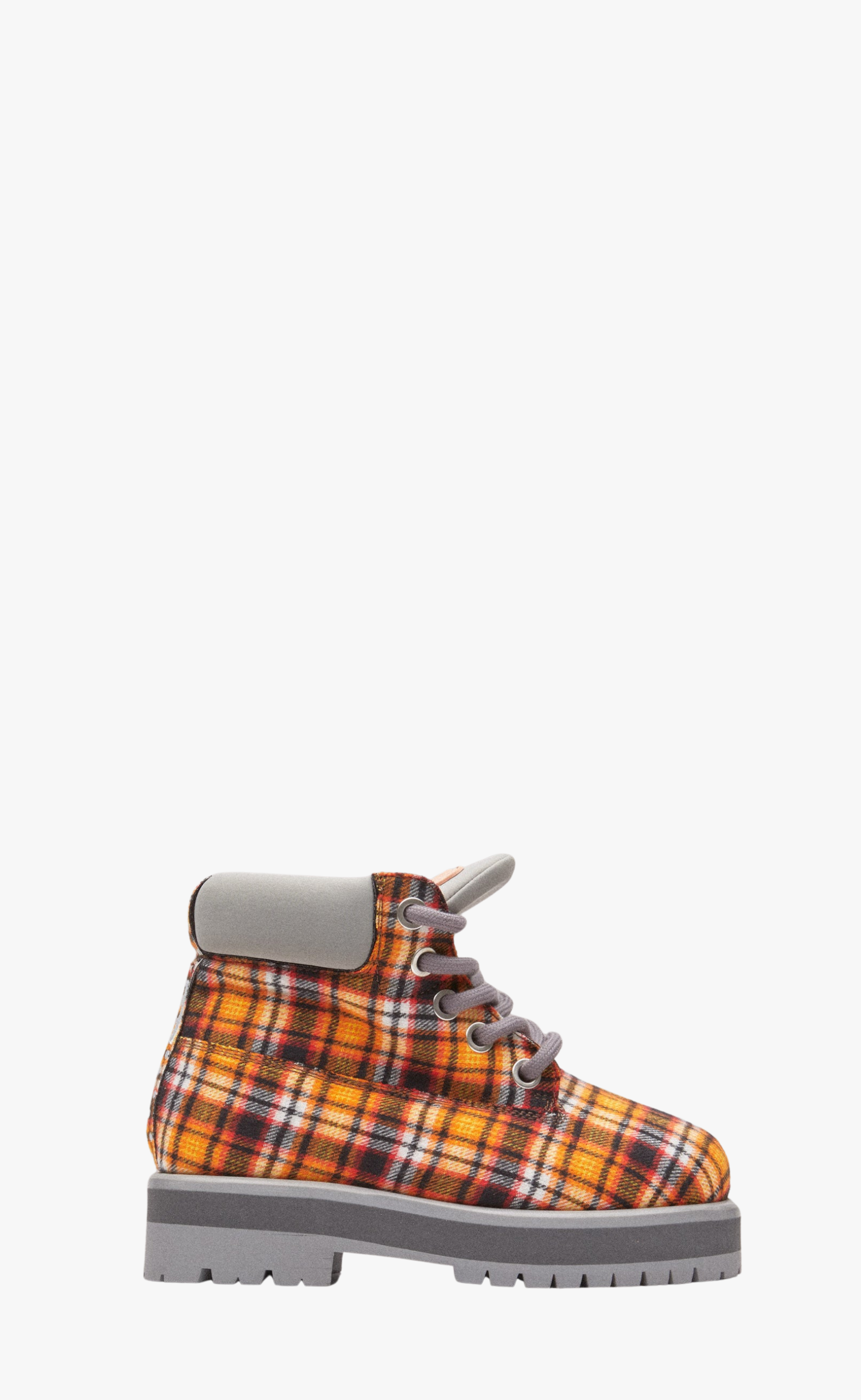 STRADA LOW TARTAN ORANGE BOOTS