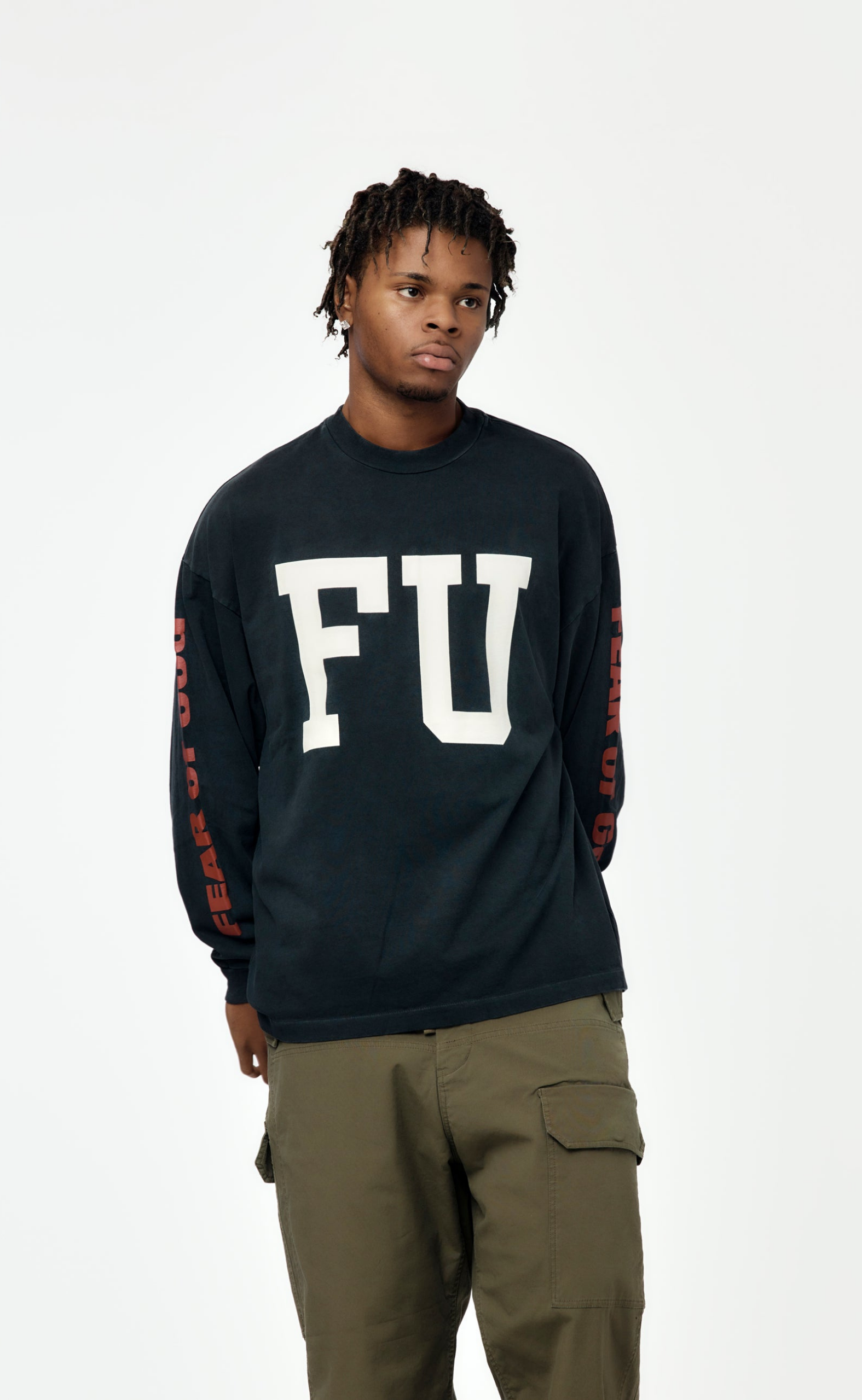 REAXED FREEDOM BLACK LONGSLEEVE