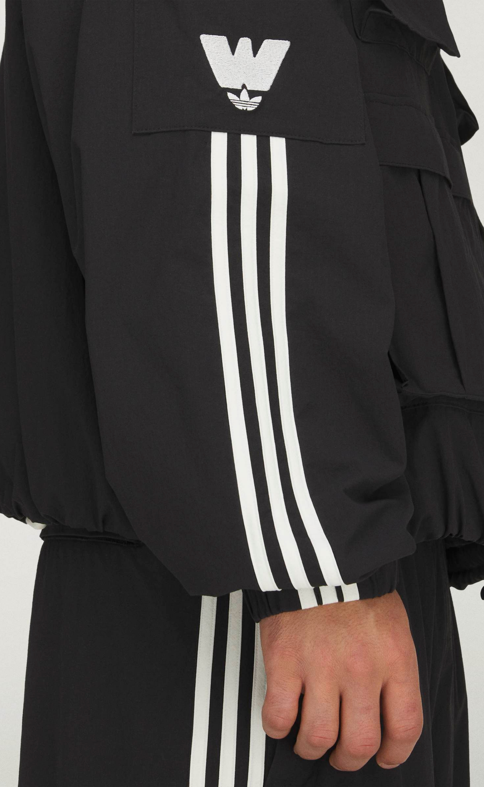 WC CARGO BLACK TRACK JACKET