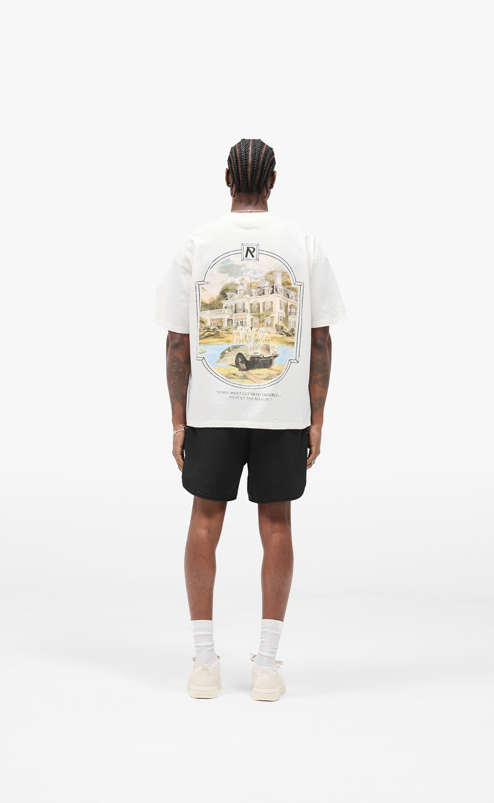 REVERE MANOR AGED WHITE T-SHIRT