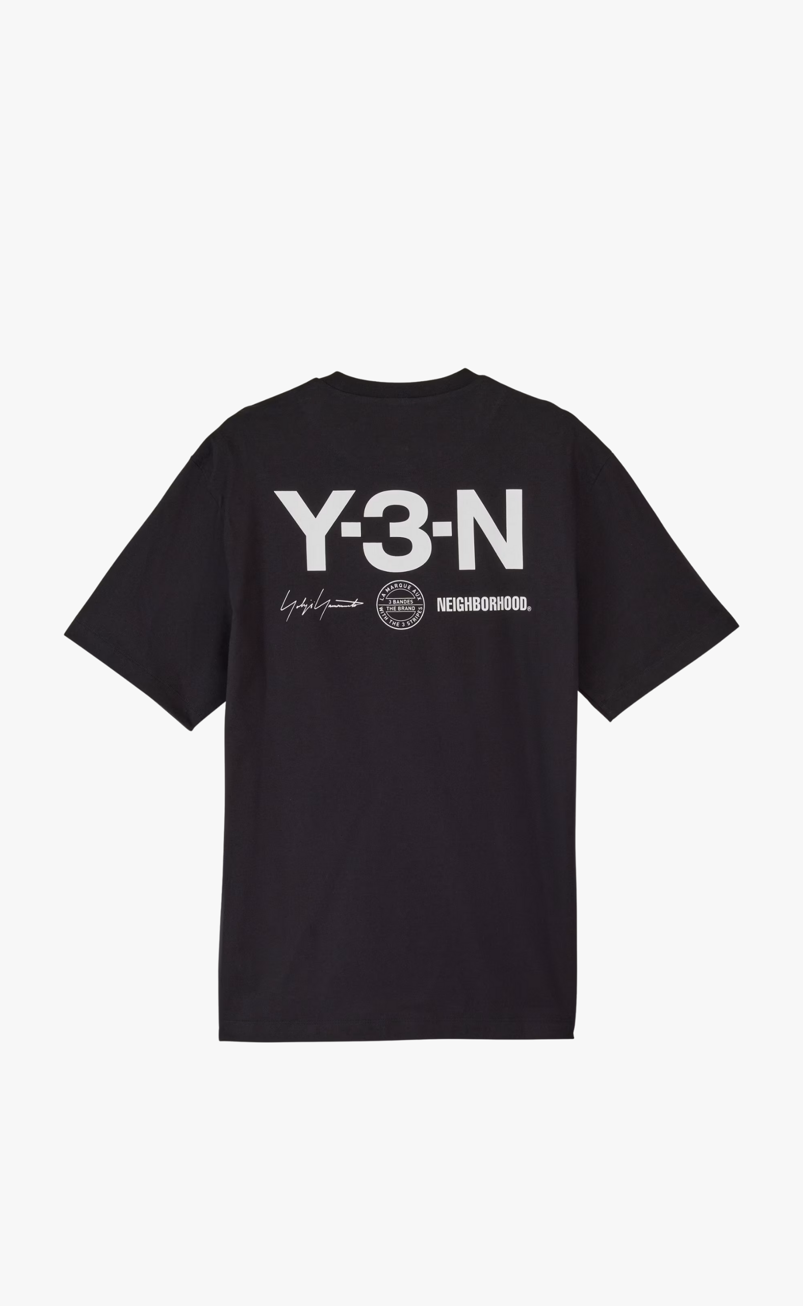 Y-3 NBHD GRAPHIC BLACK T-SHIRT