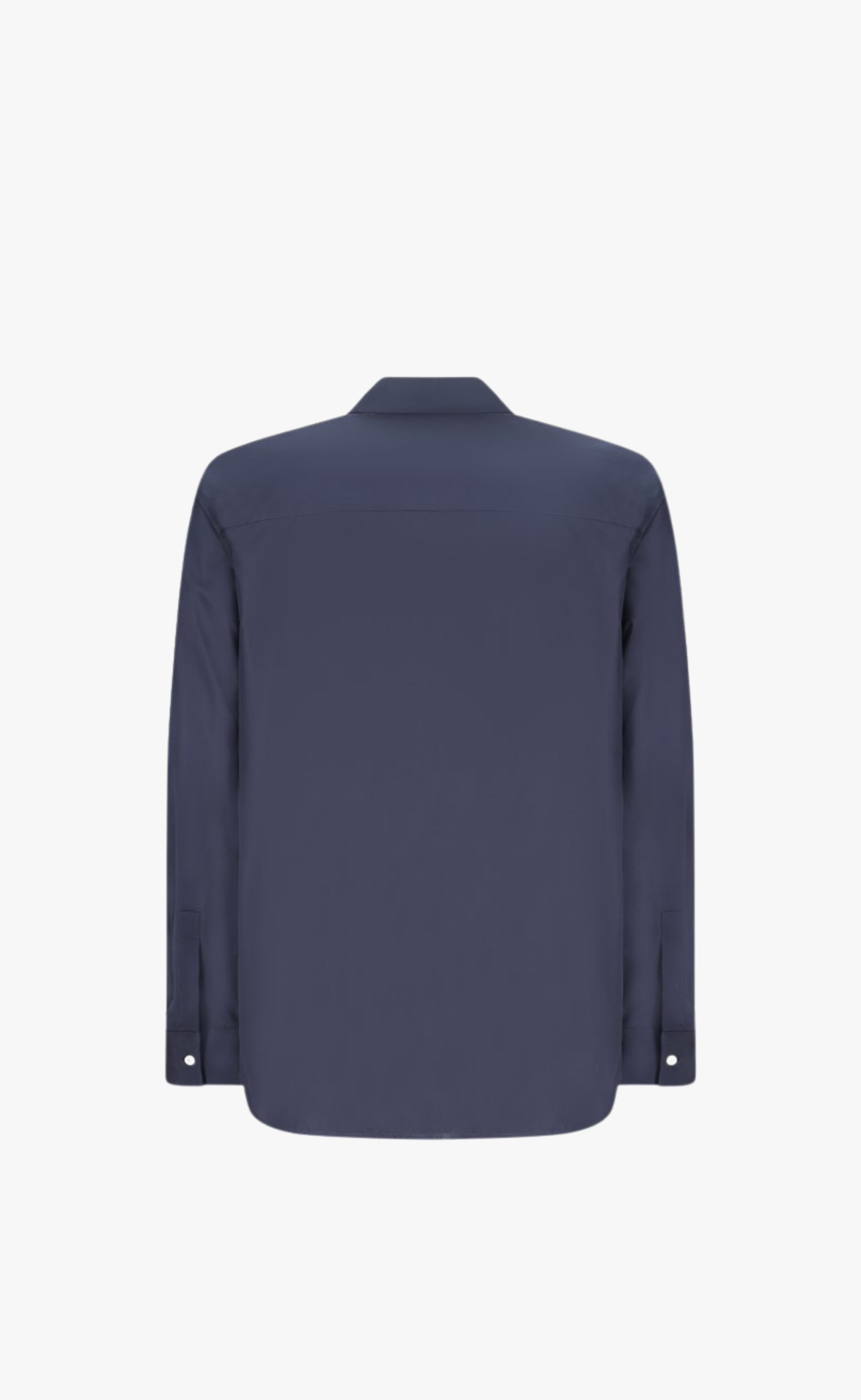 CONCEALED BUTTON DOWN OPTIC NAVY SHIRT