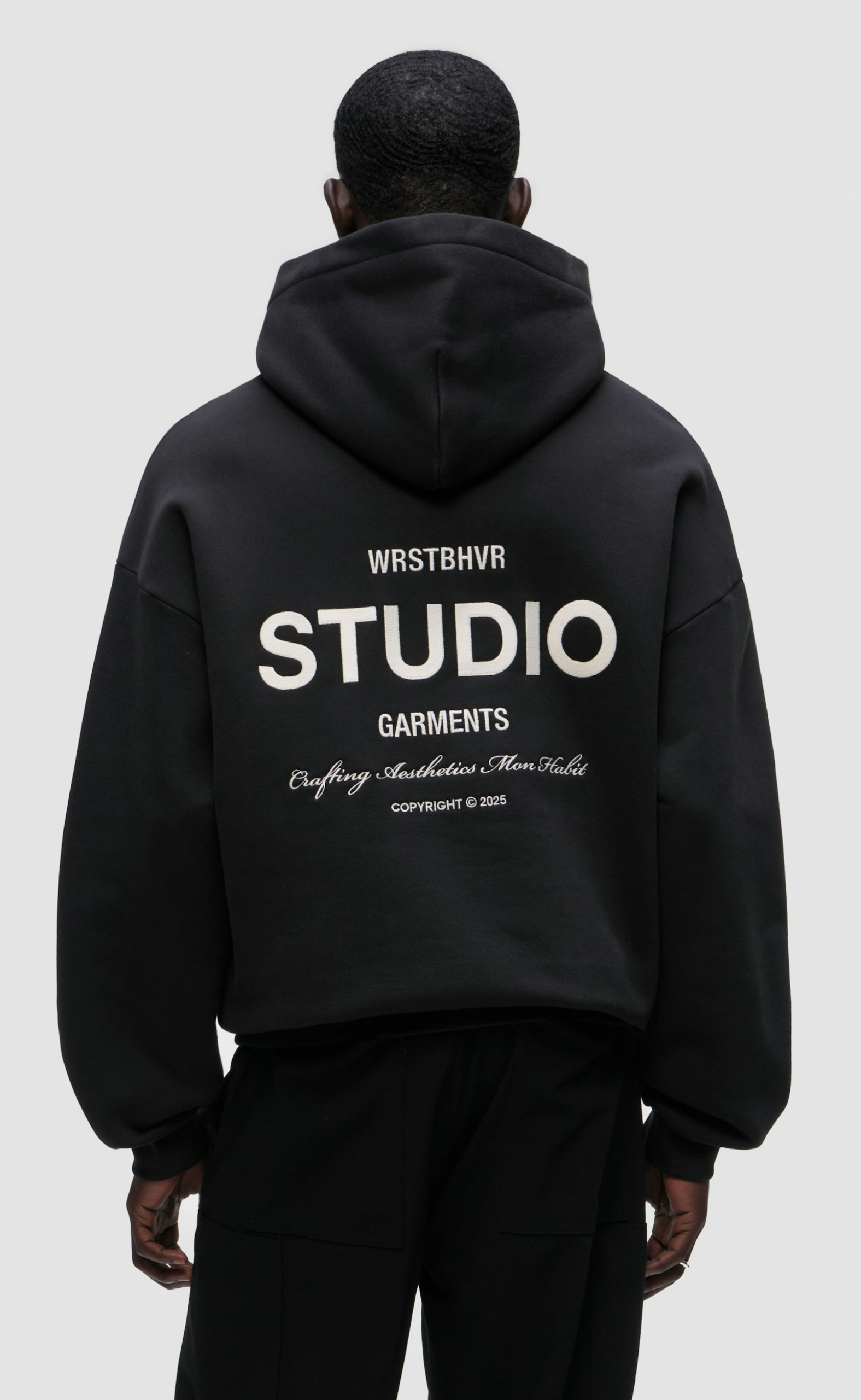 GARM V4 JET BLACK HOODIE