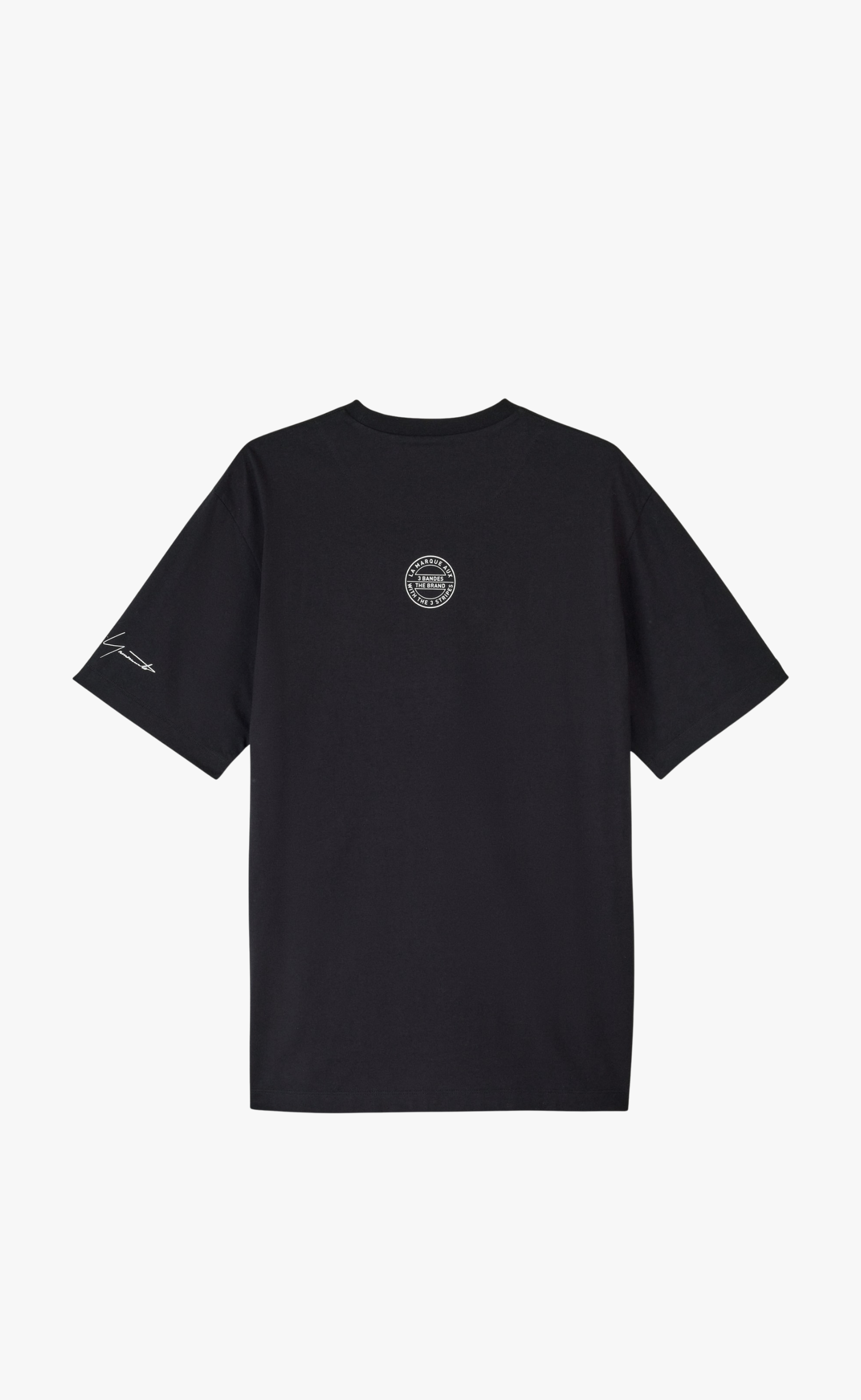 Y-3 NBHD LOGO BLACK T-SHIRT