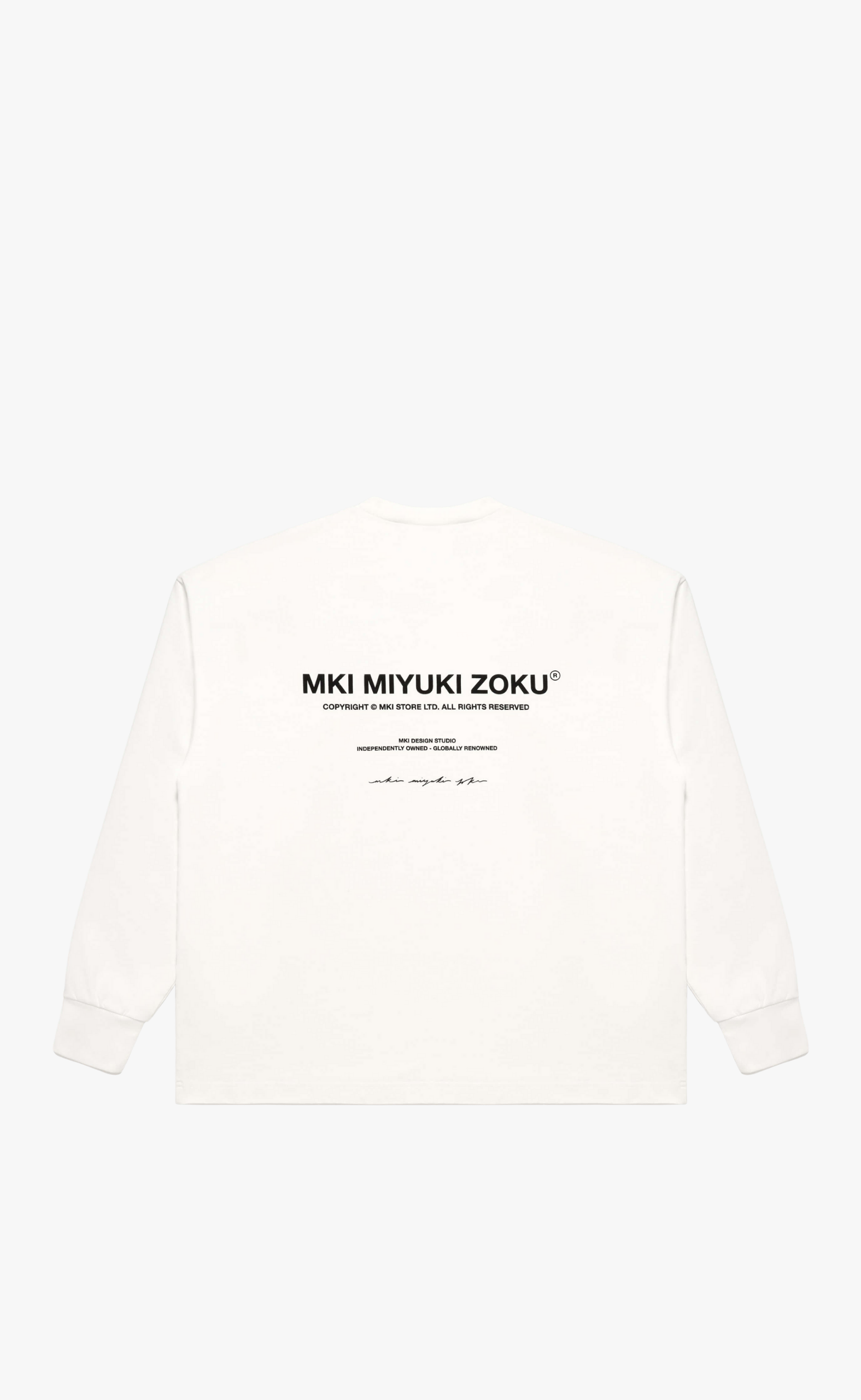 DESIGN STUDIO WHITE LONGSLEEVE