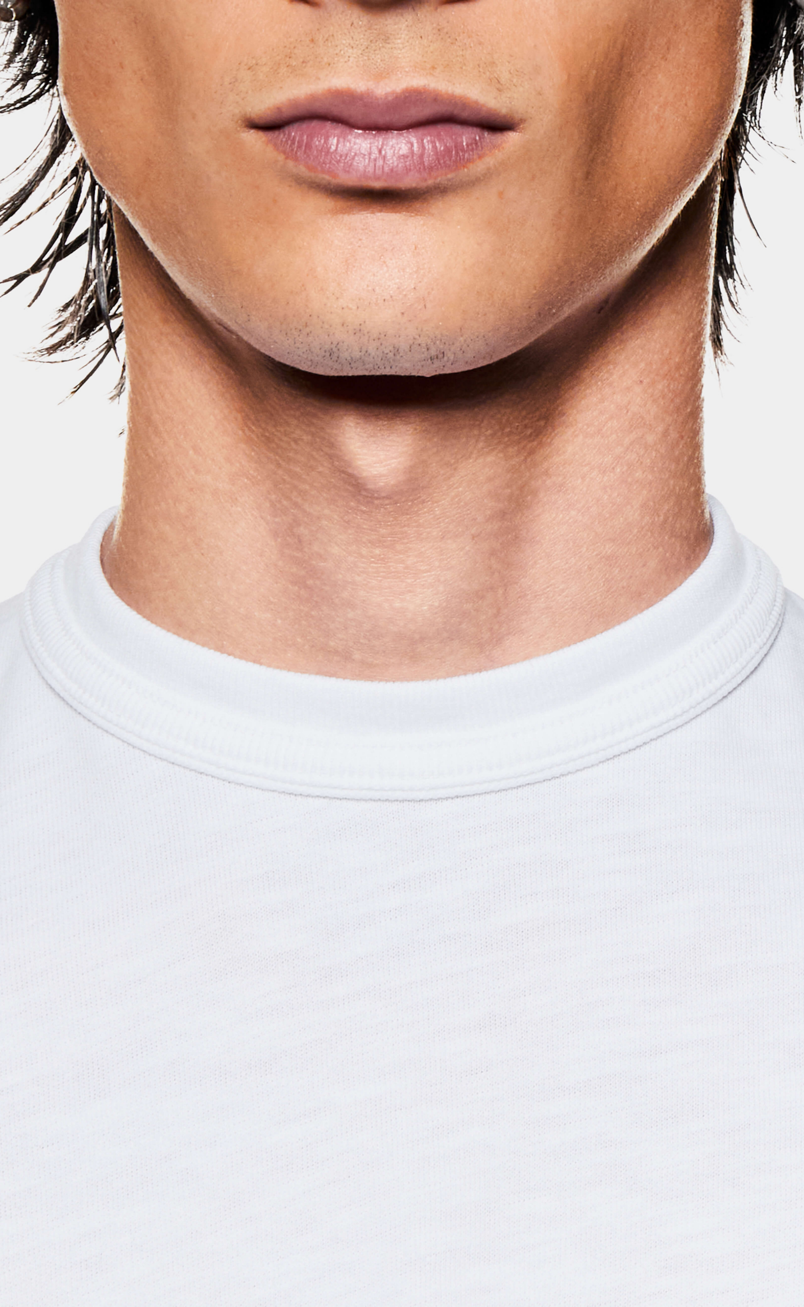 220 GSM SLUB WHITE T-SHIRT