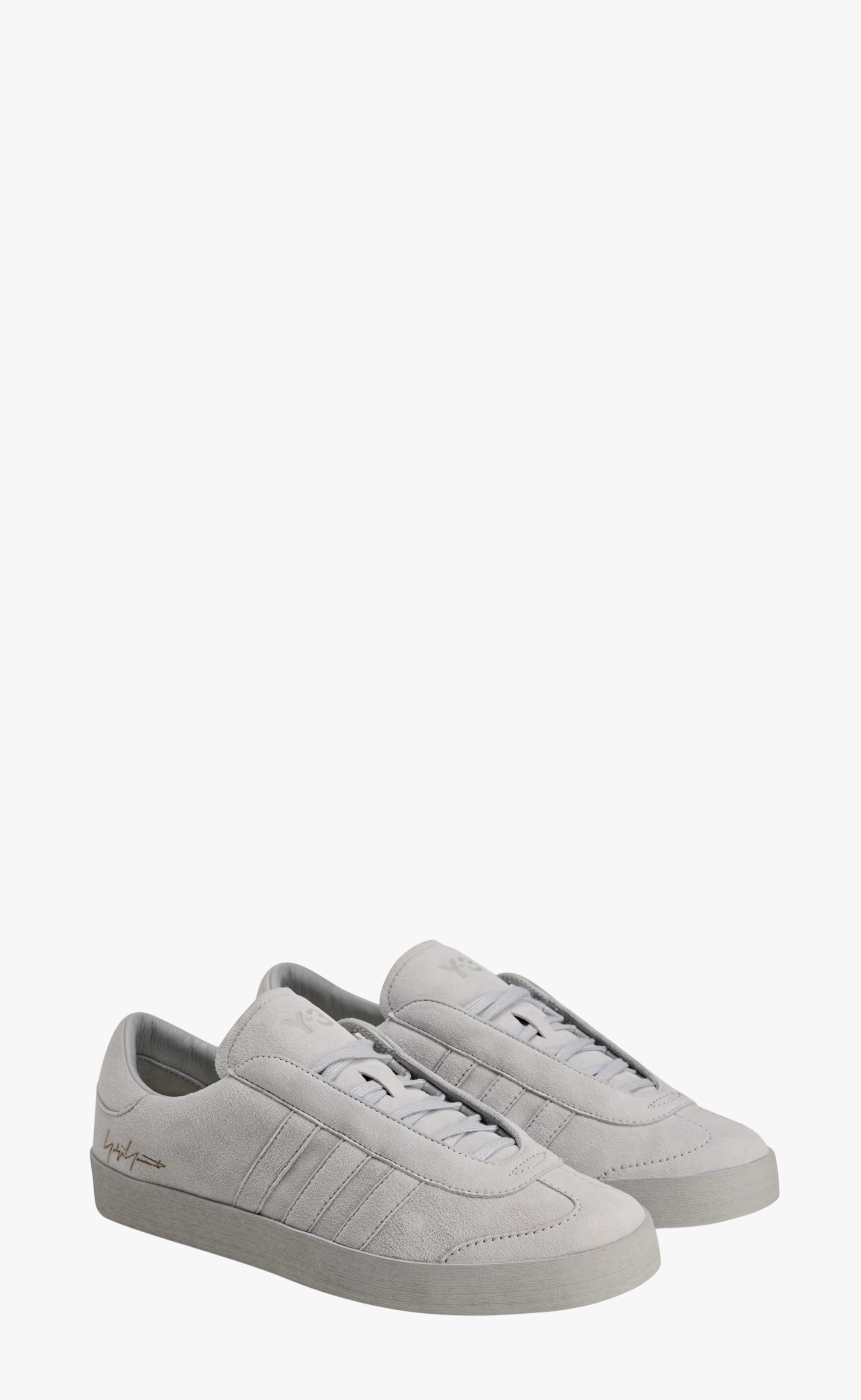 Y-3 GAZELLE GREY SNEAKER