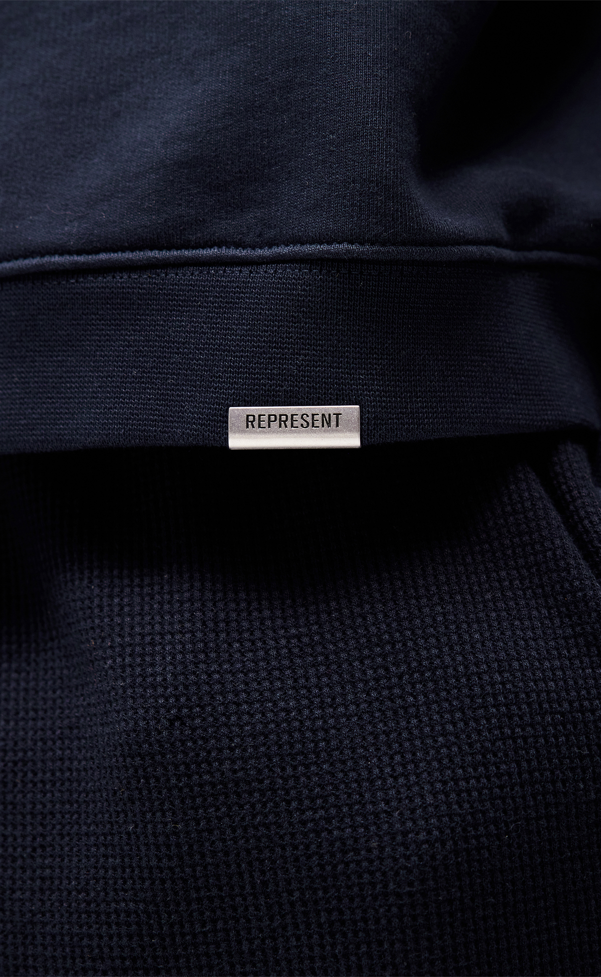 INITIAL BOXY MIDNIGHT NAVY CREWNECK