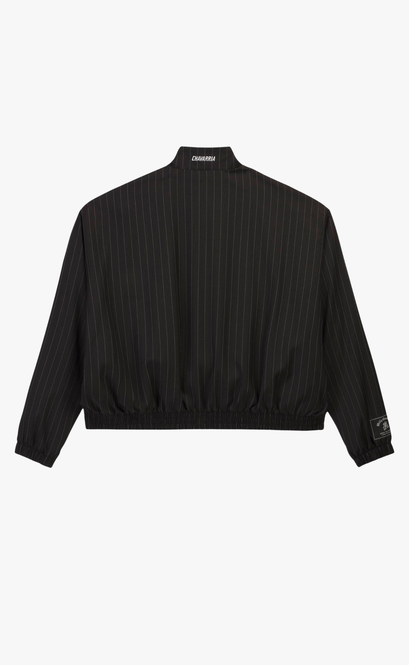 WC PINSTRIPE BLACK TRACK JACKET
