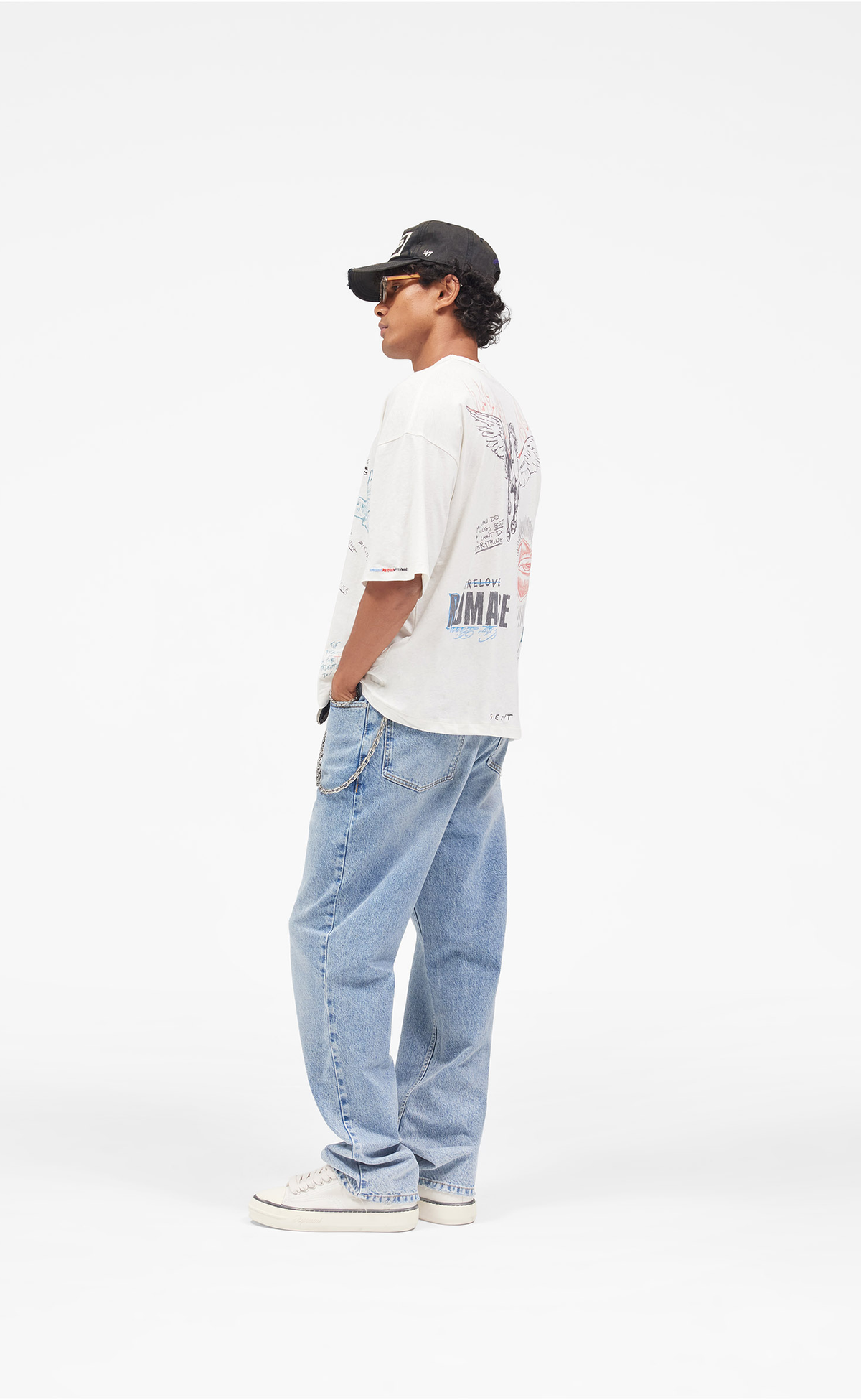 HEAVIER THAN THE HEAVENS ANTIQUE WHITE T-SHIRT