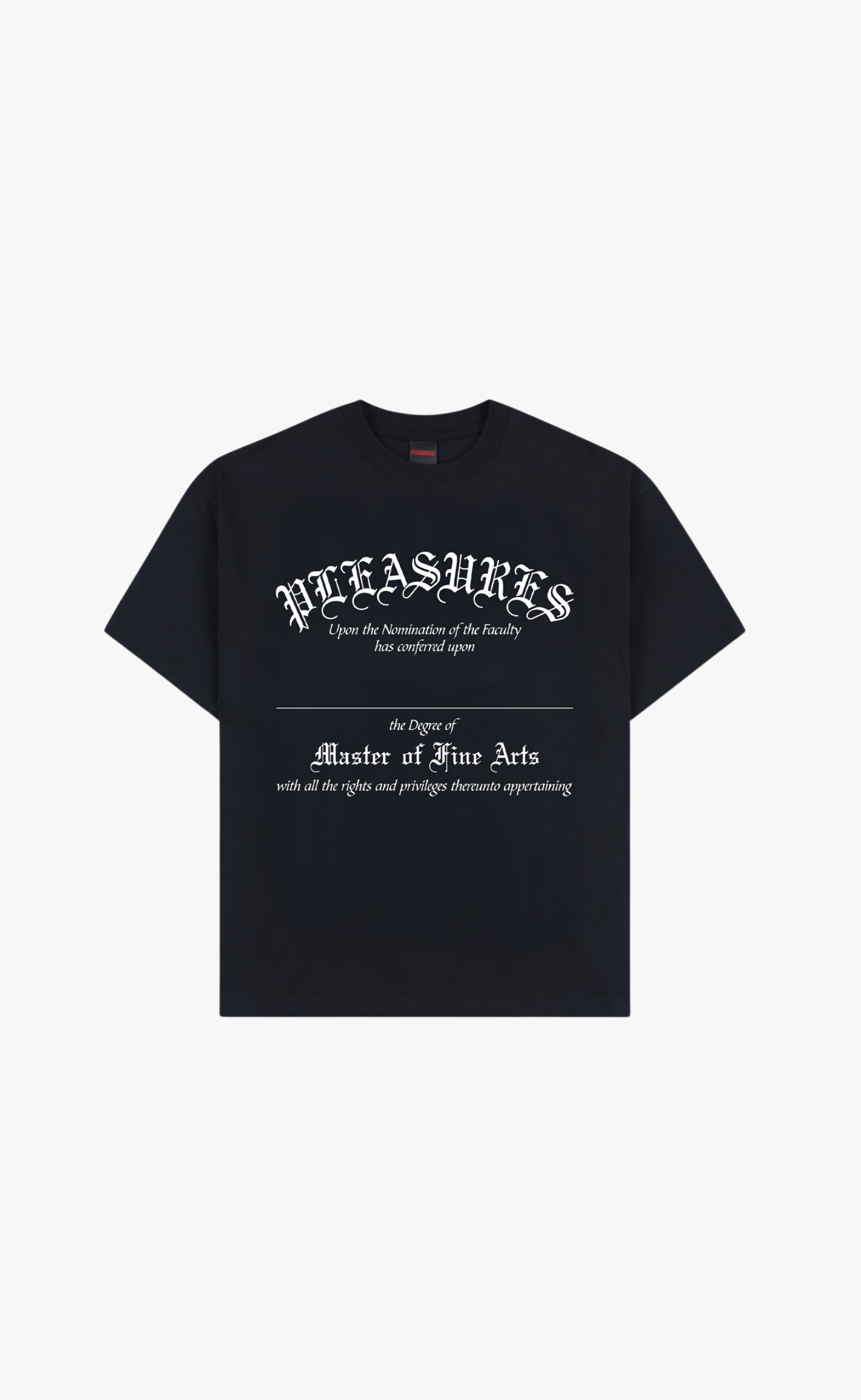 DEGREE BLACK T-SHIRT