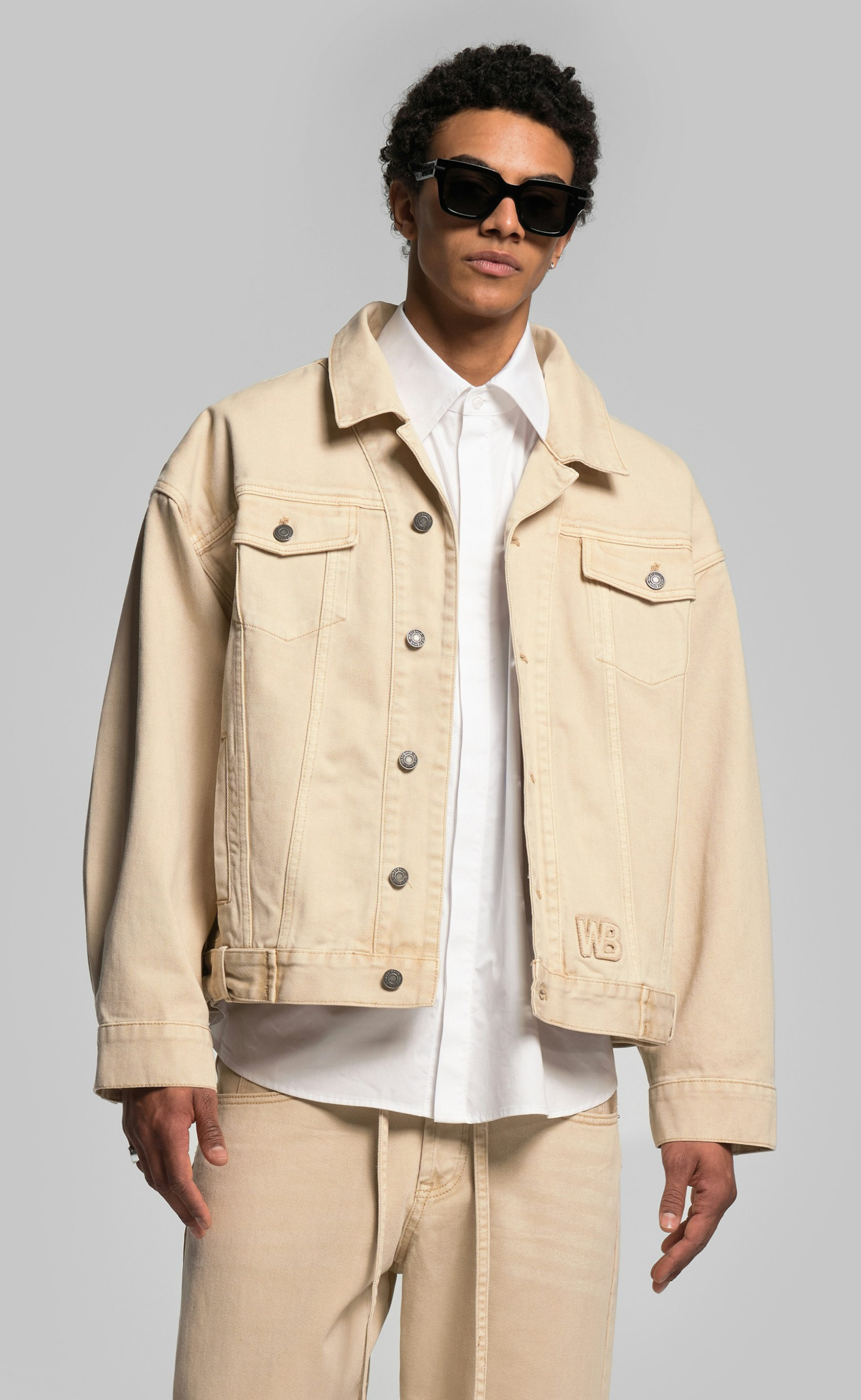 FRANK V2 DENIM CAMEL JACKET