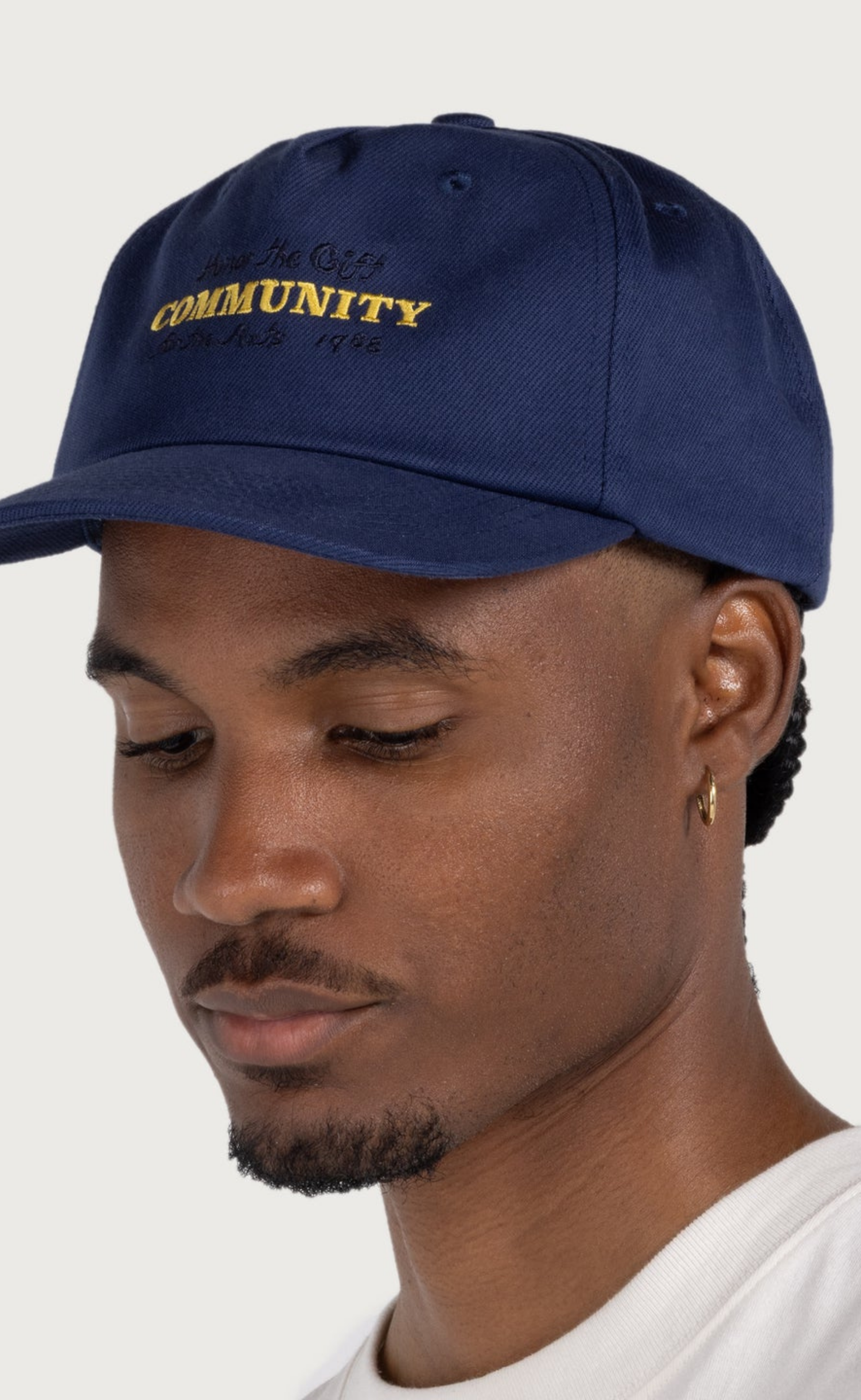 COMMUNITY ARTS NAVY HAT