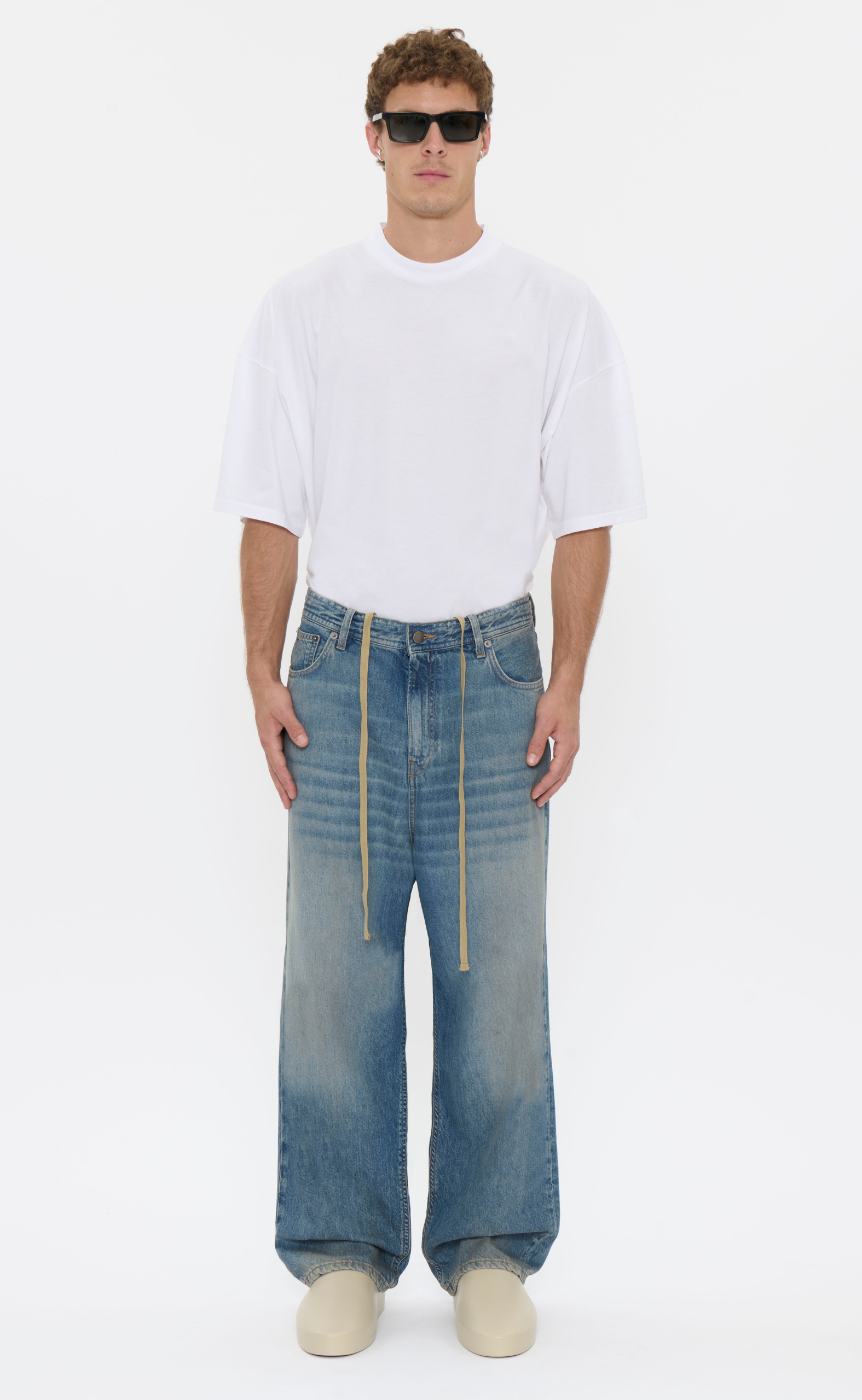 RAY DUSTY BLUE PANTS