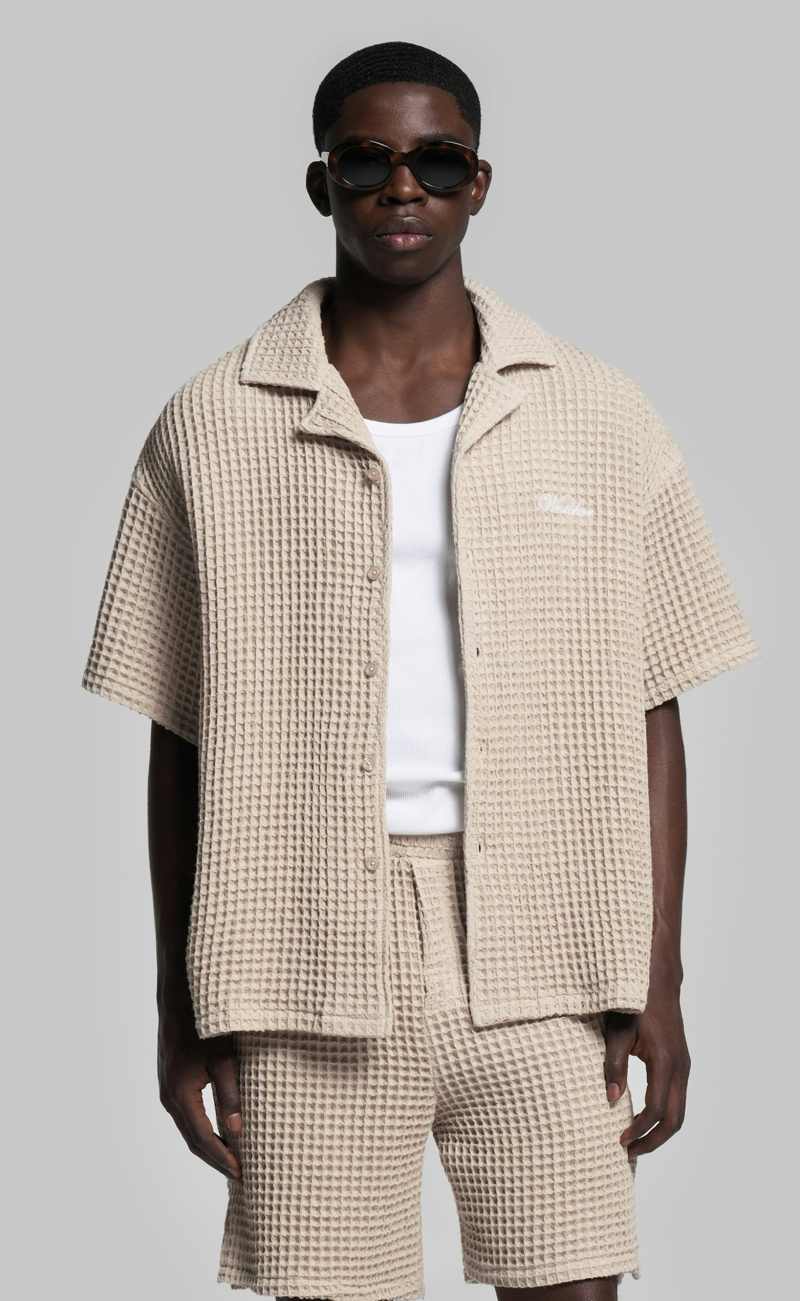WAFA RESORT CHATEAU GRAY SHIRT