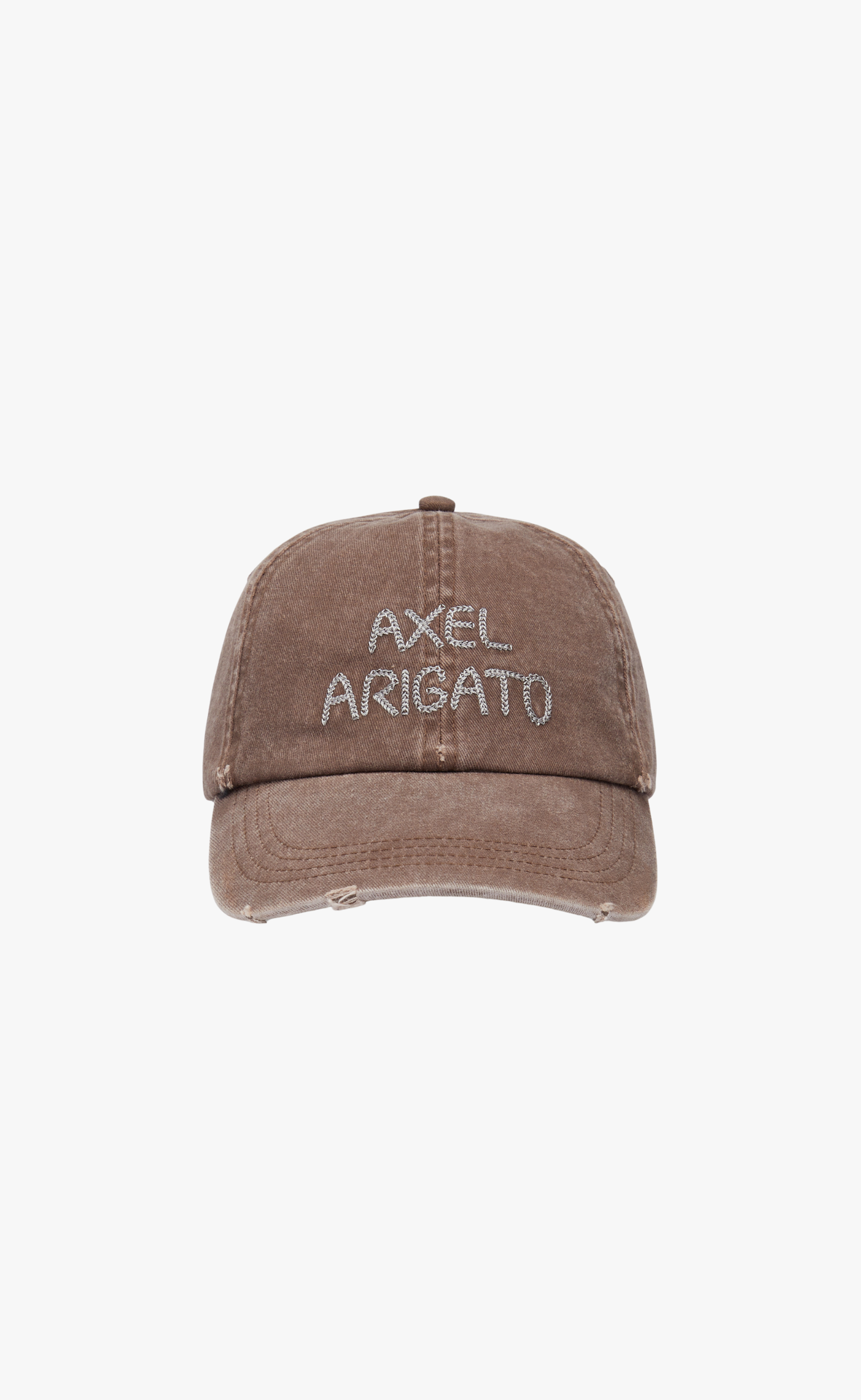 CHAIN STITCH LIGHT BROWN HAT