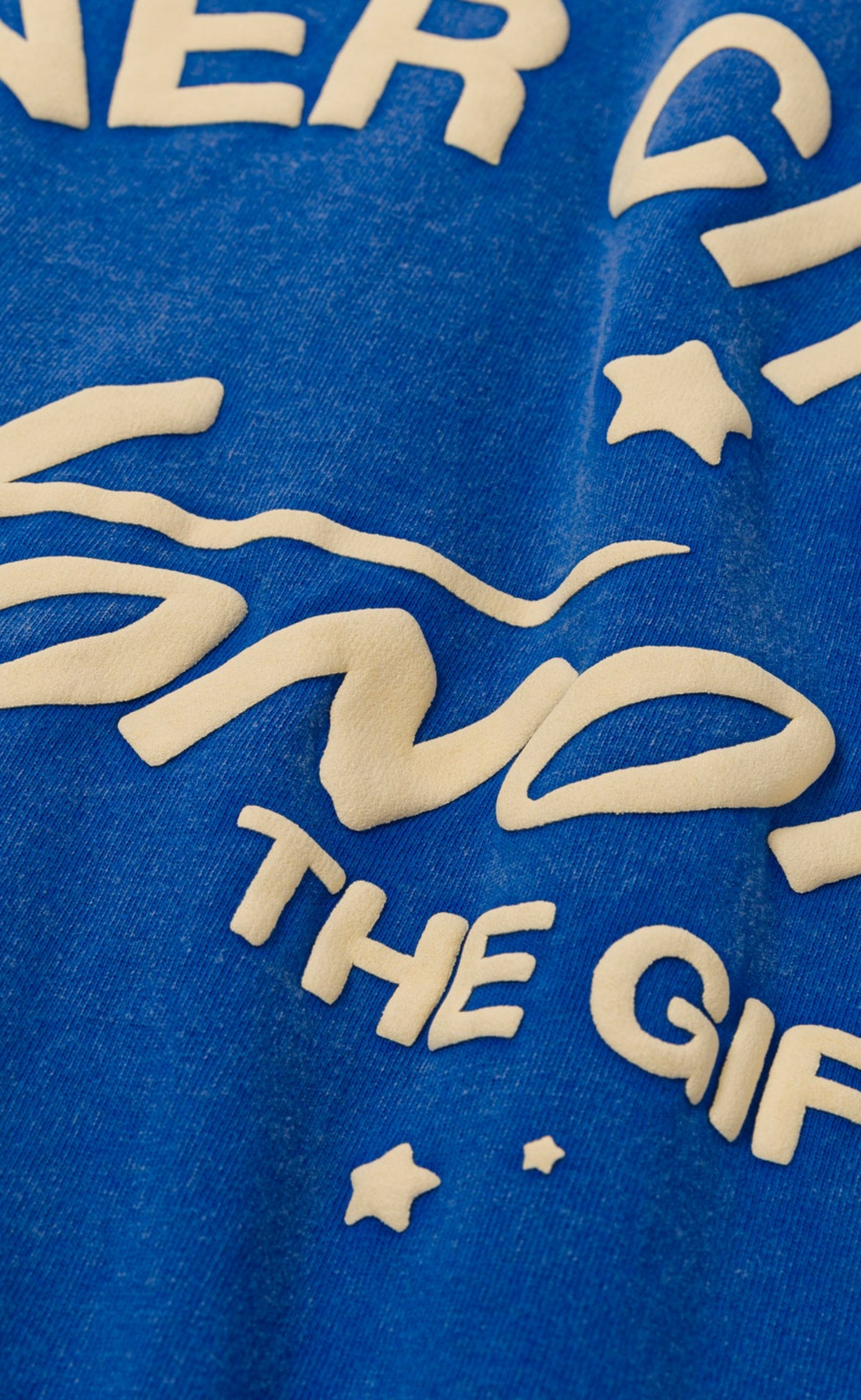 LIVE FOR THE MOMENTS BLUE T-SHIRT